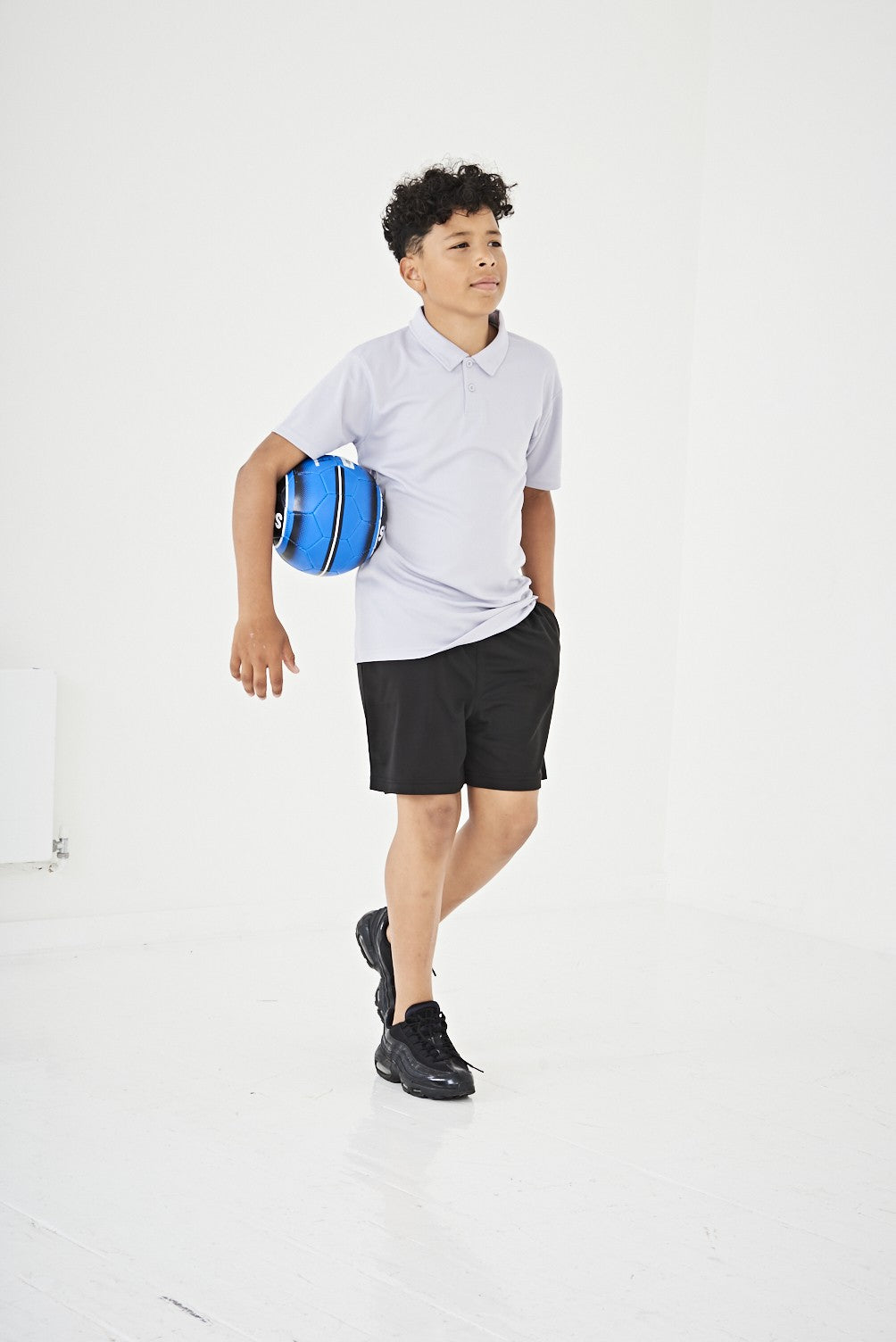 Kids Cool Polo | FIRE RED