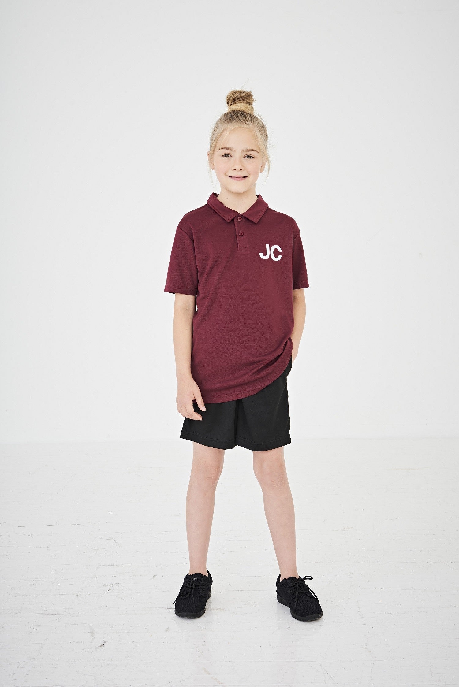 Kids Cool Polo | BURGUNDY