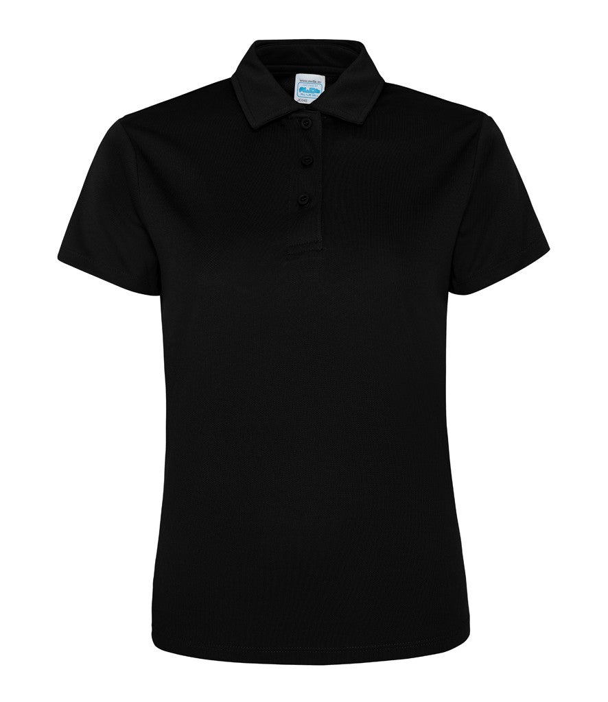 Girlie Cool Polo | JET BLACK