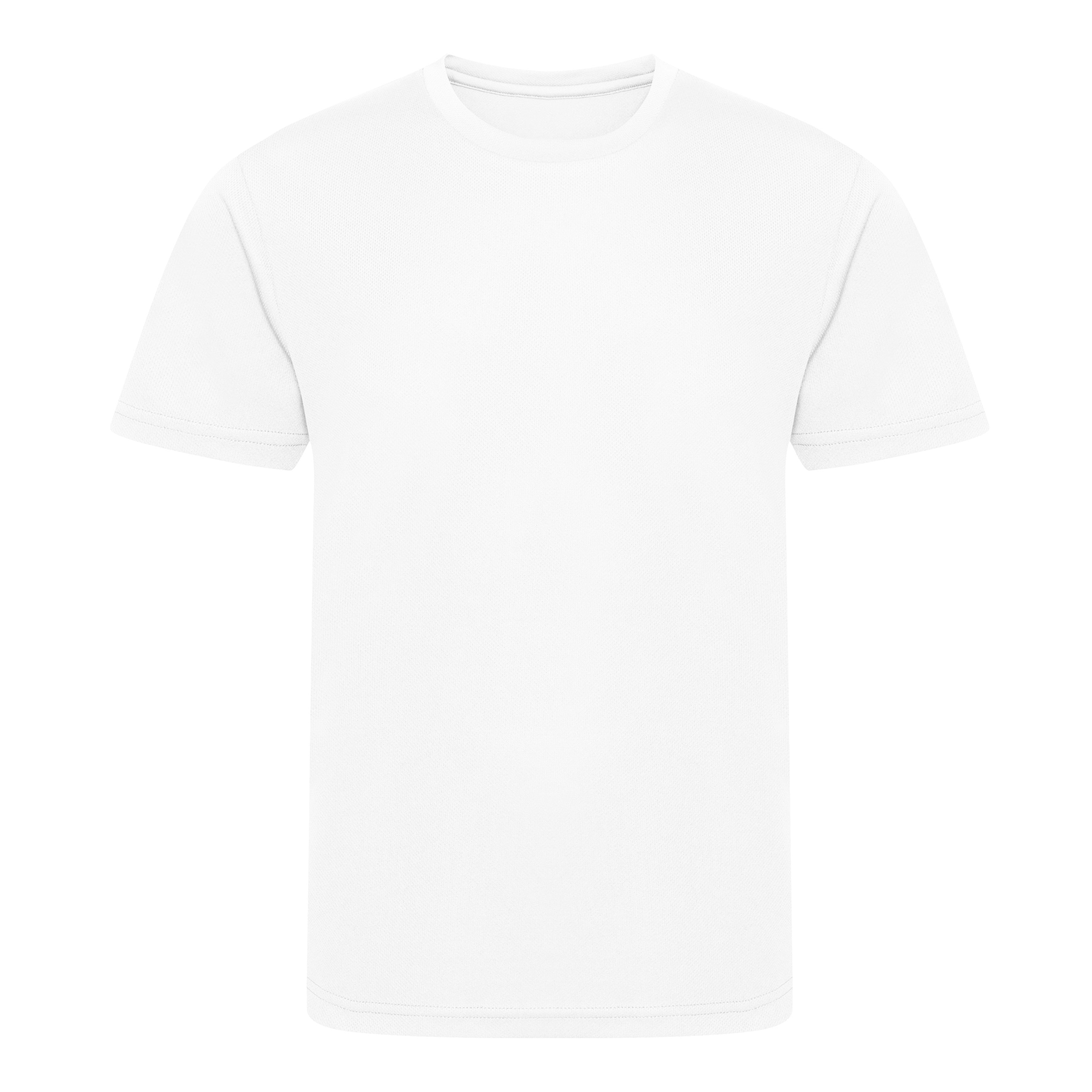 Kids Recycled Cool T-Shirt | ARCTIC WHITE
