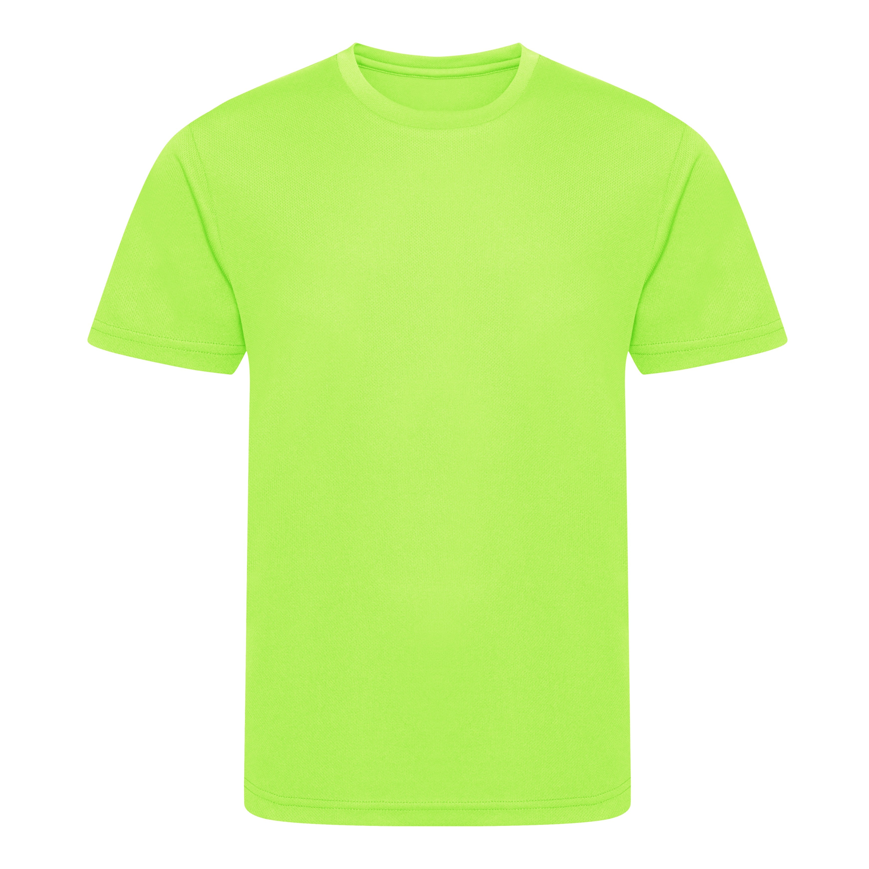 Kids Recycled Cool T-Shirt | ELECTRIC GREEN