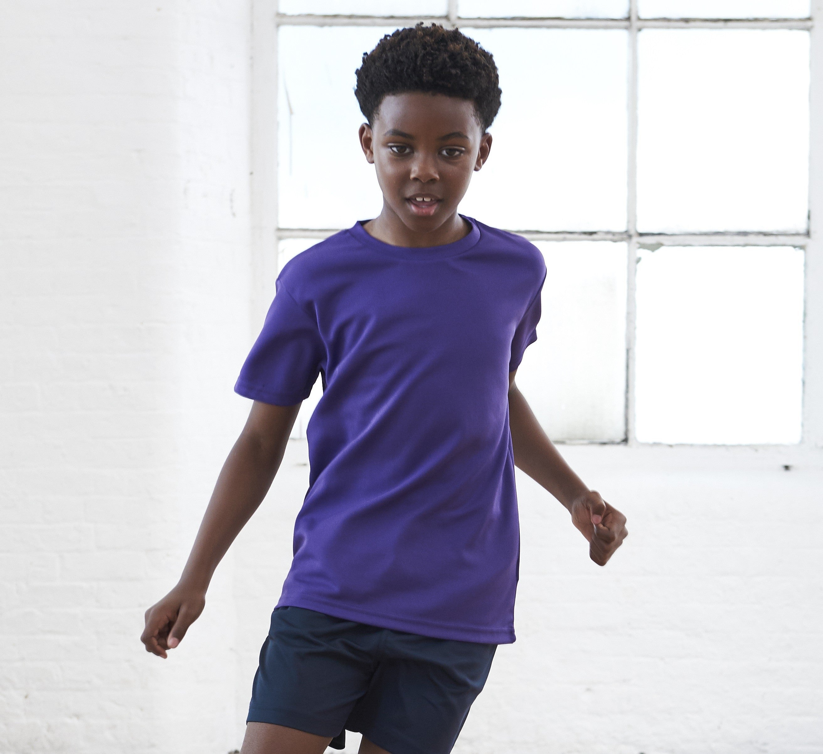 Kids Recycled Cool T-Shirt | ELECTRIC GREEN