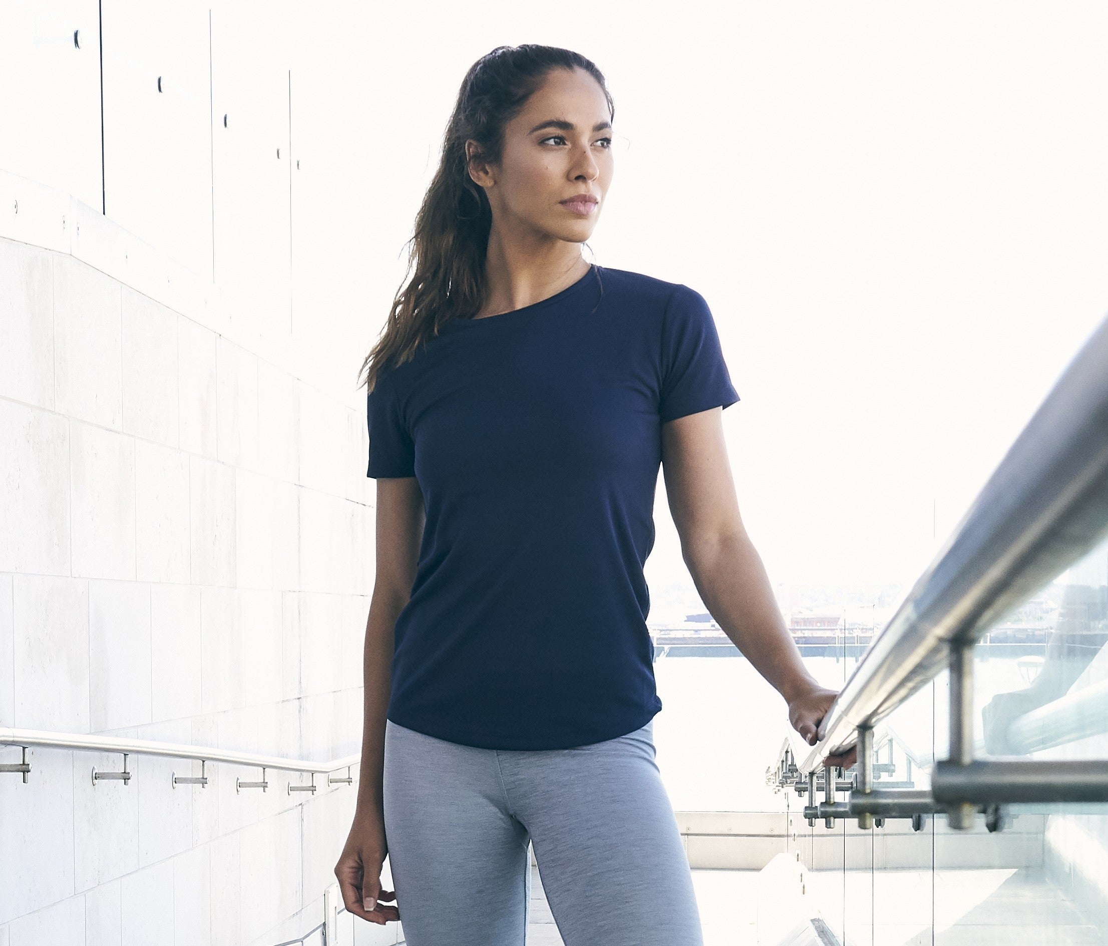 Ladies Recycled Cool T-Shirt | FRENCH NAVY