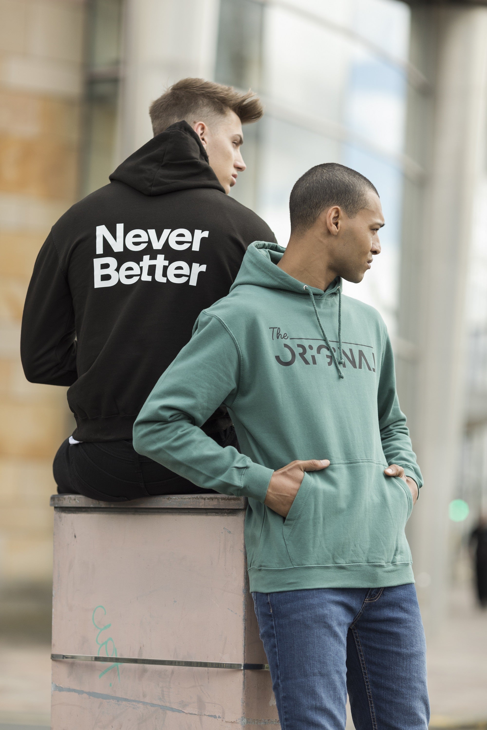 College Hoodie | GRAPHITE HEATHER