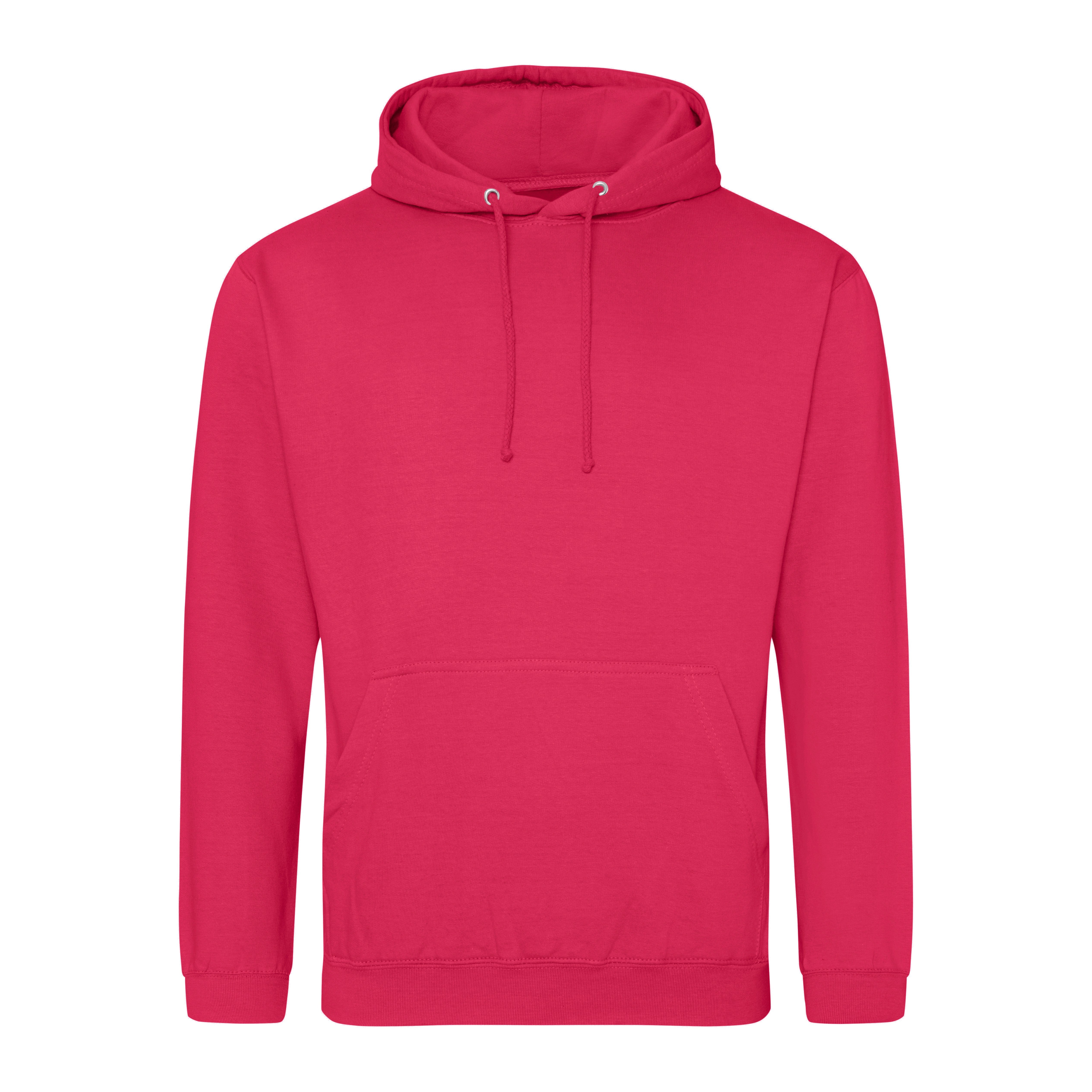 College Hoodie | LIPSTICK PINK
