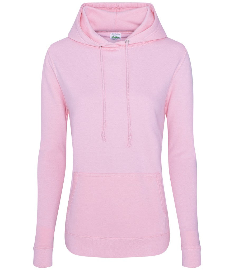 Girlie College Hoodie | BABY PINK