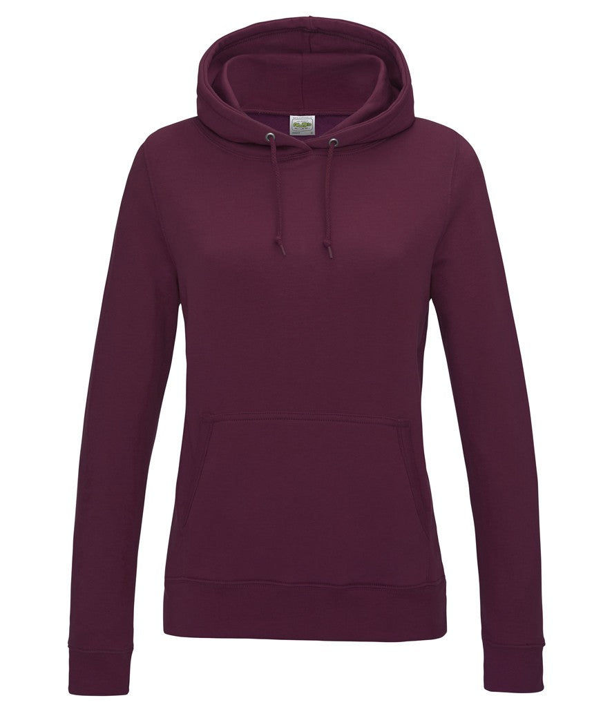 Girlie College Hoodie | BURGUNDY