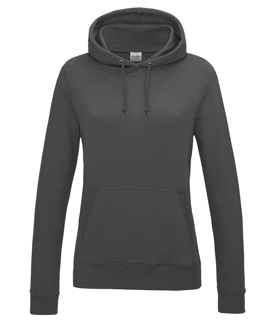 Girlie College Hoodie | CHARCOAL
