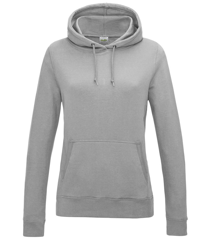 Girlie College Hoodie | HEATHER GREY