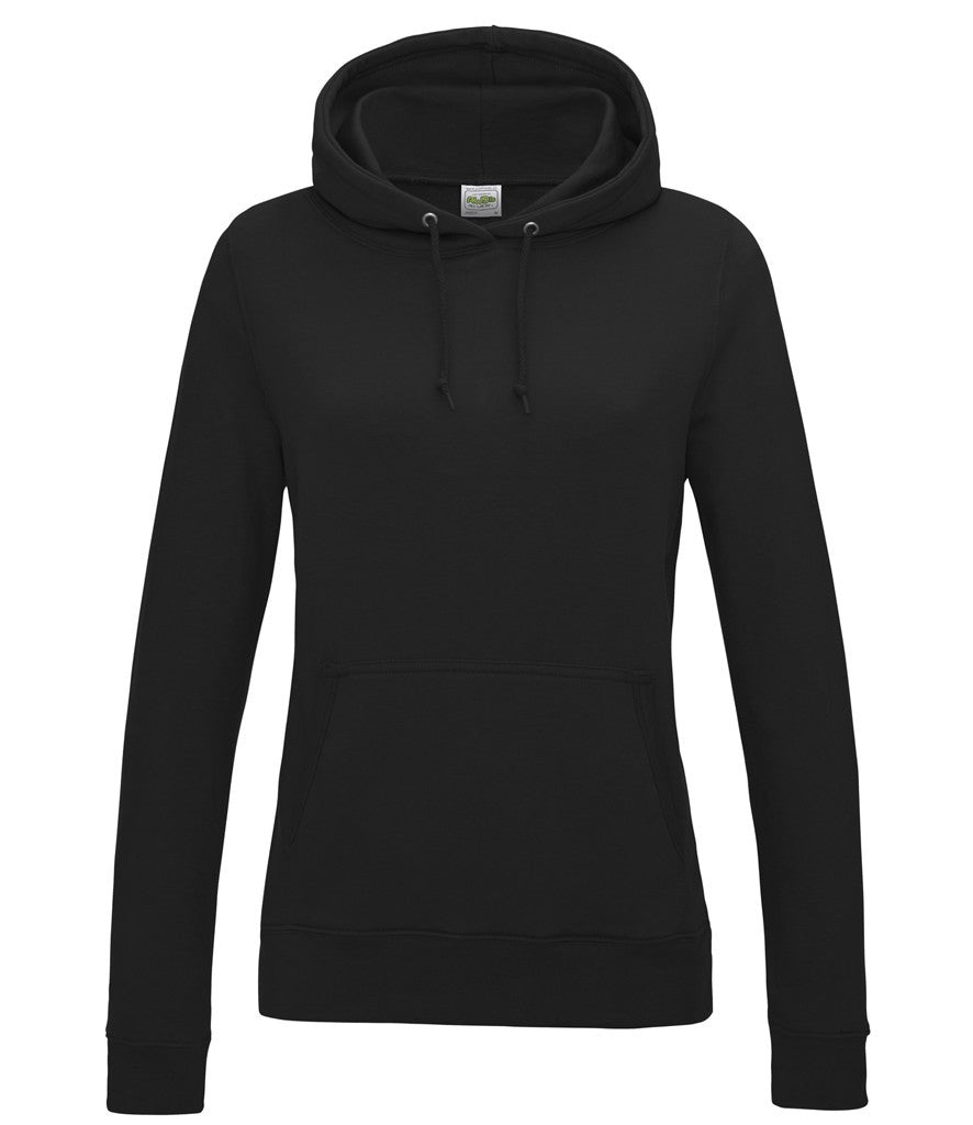 Girlie College Hoodie | JET BLACK