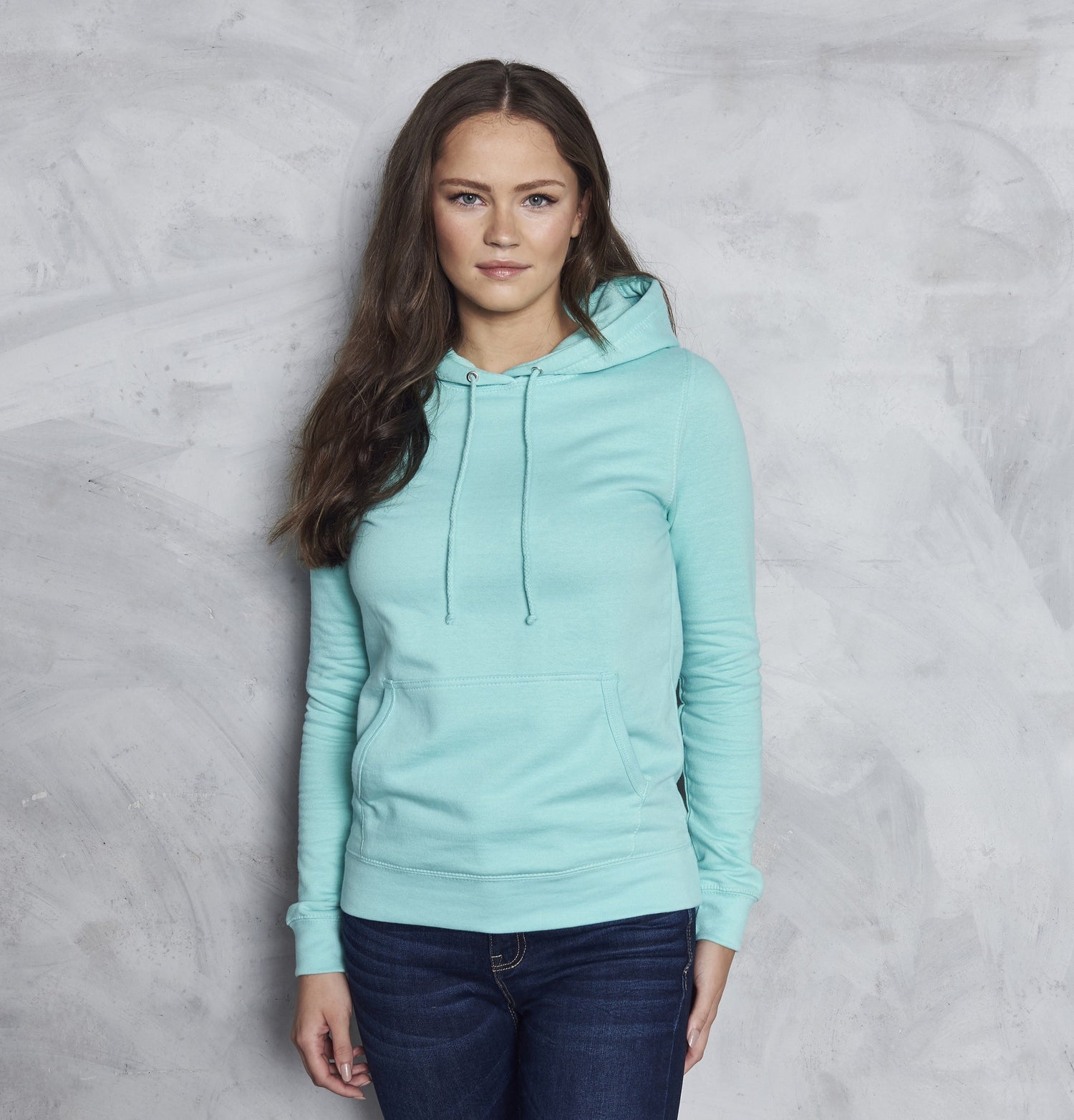 Girlie College Hoodie | DEEP BLACK