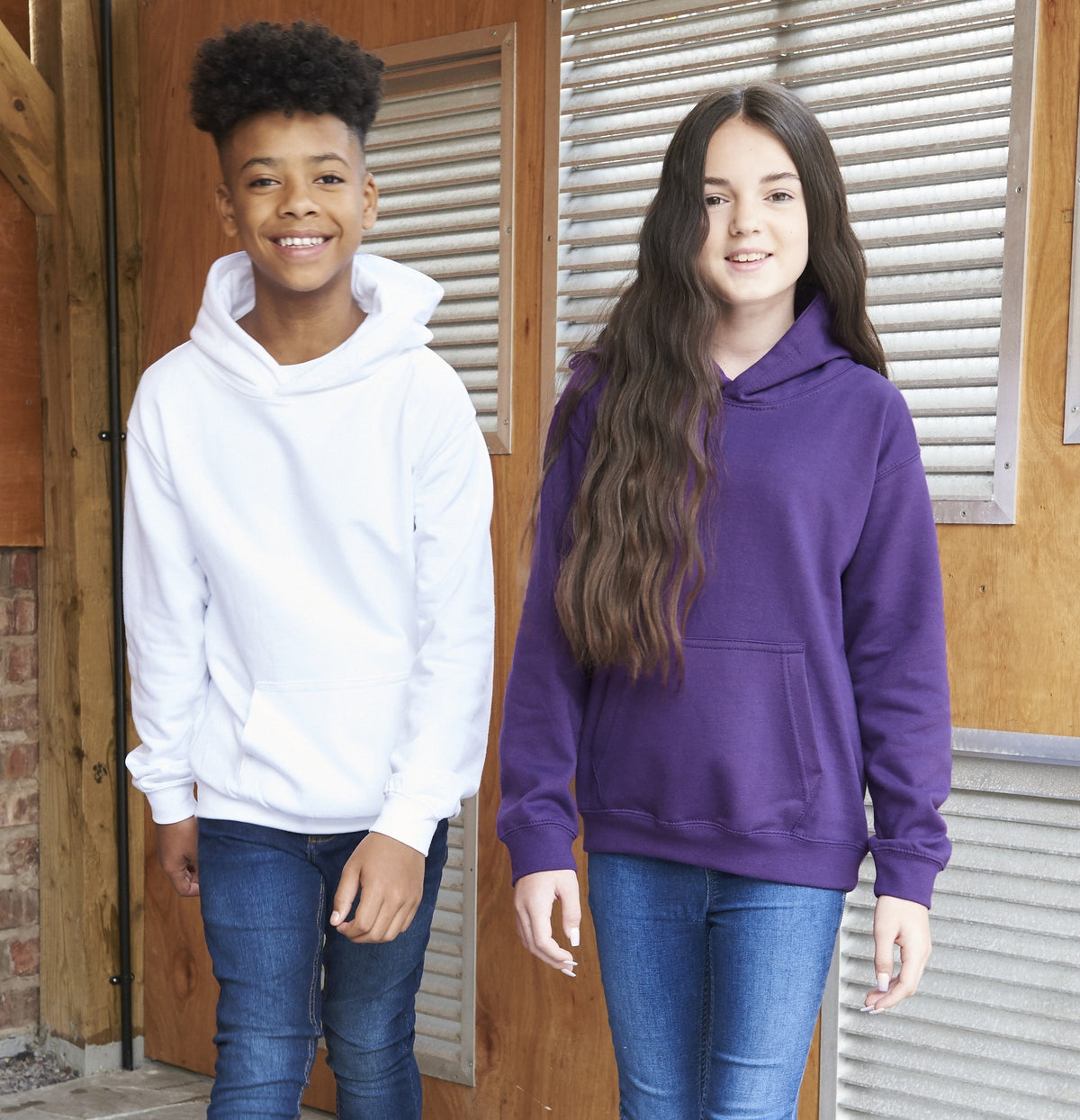 Kids Hoodie | ARCTIC WHITE