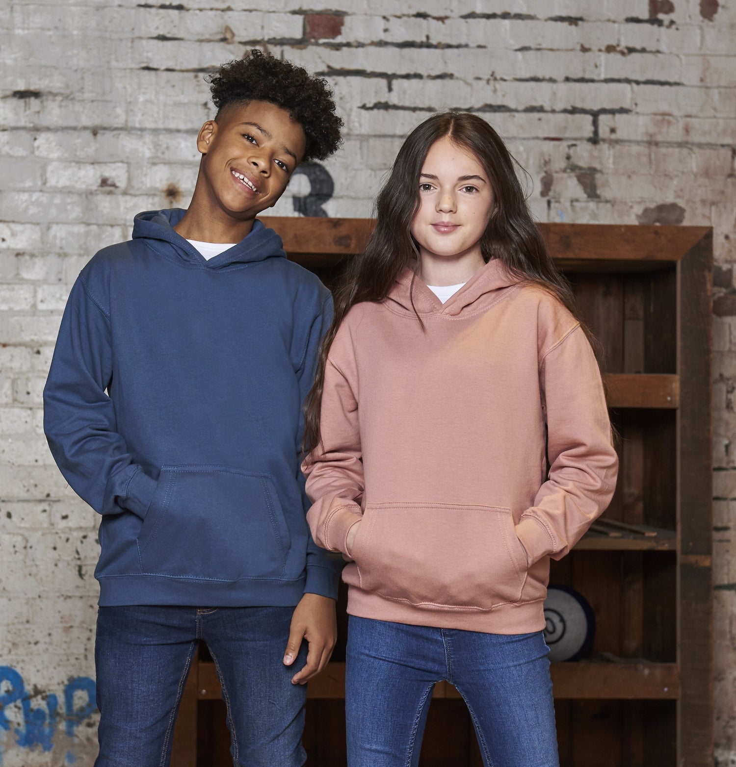 Kids Hoodie | FOREST GREEN
