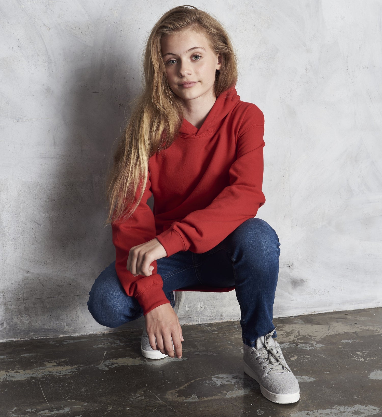 Kids Hoodie | FIRE RED