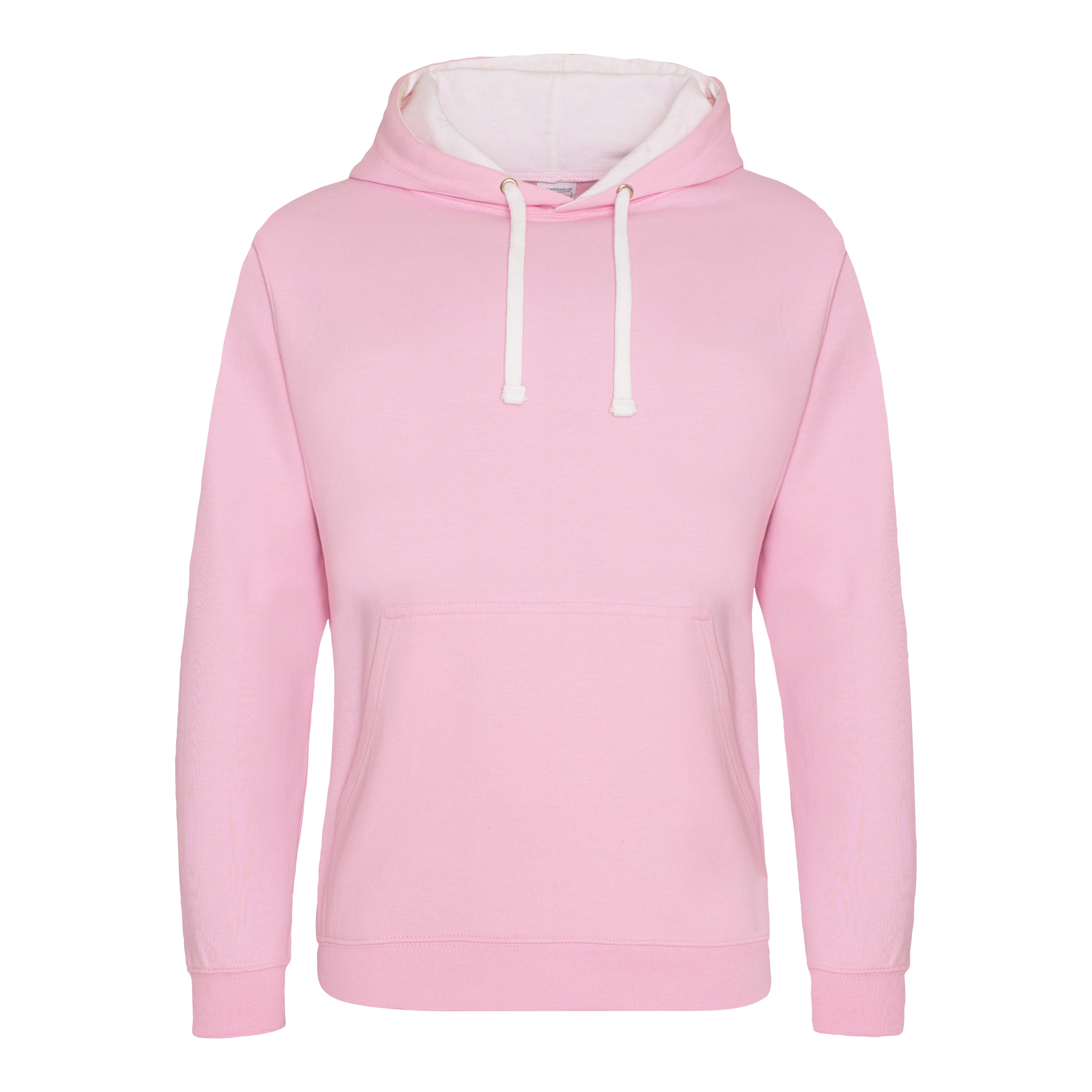 Varsity Hoodie | BABY PINK/ARCTIC WHITE