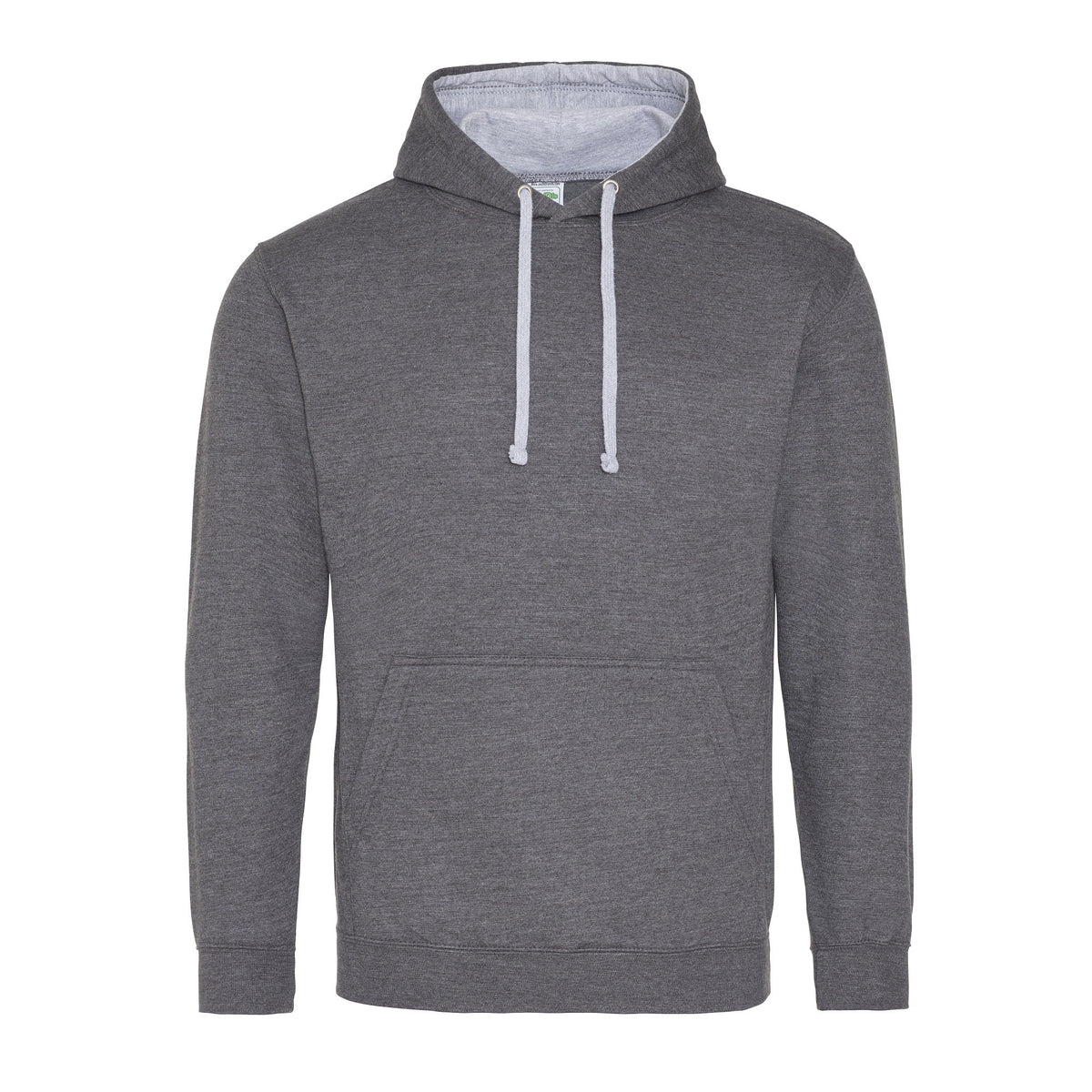 Varsity Hoodie | CHARCOAL/HEATHER GREY