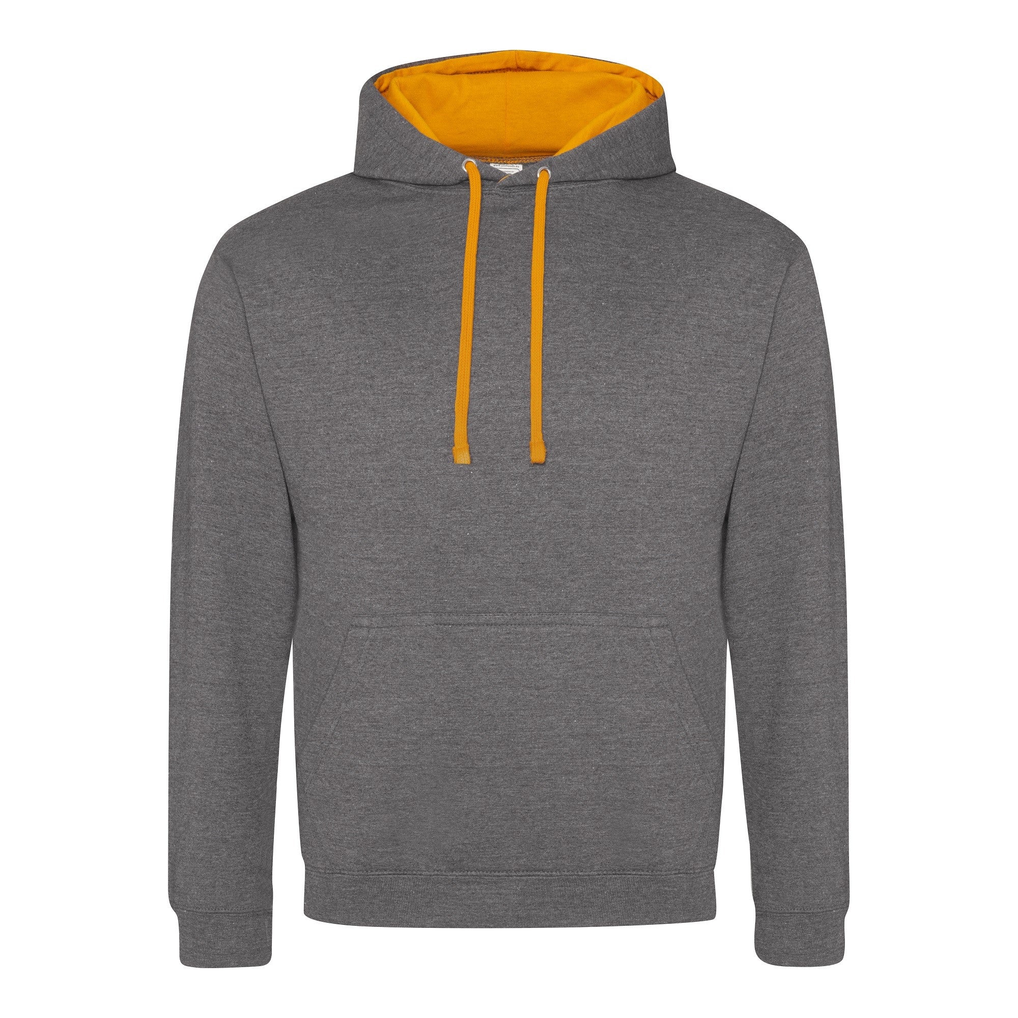 Varsity Hoodie | CHARCOAL/ORANGE CRUSH