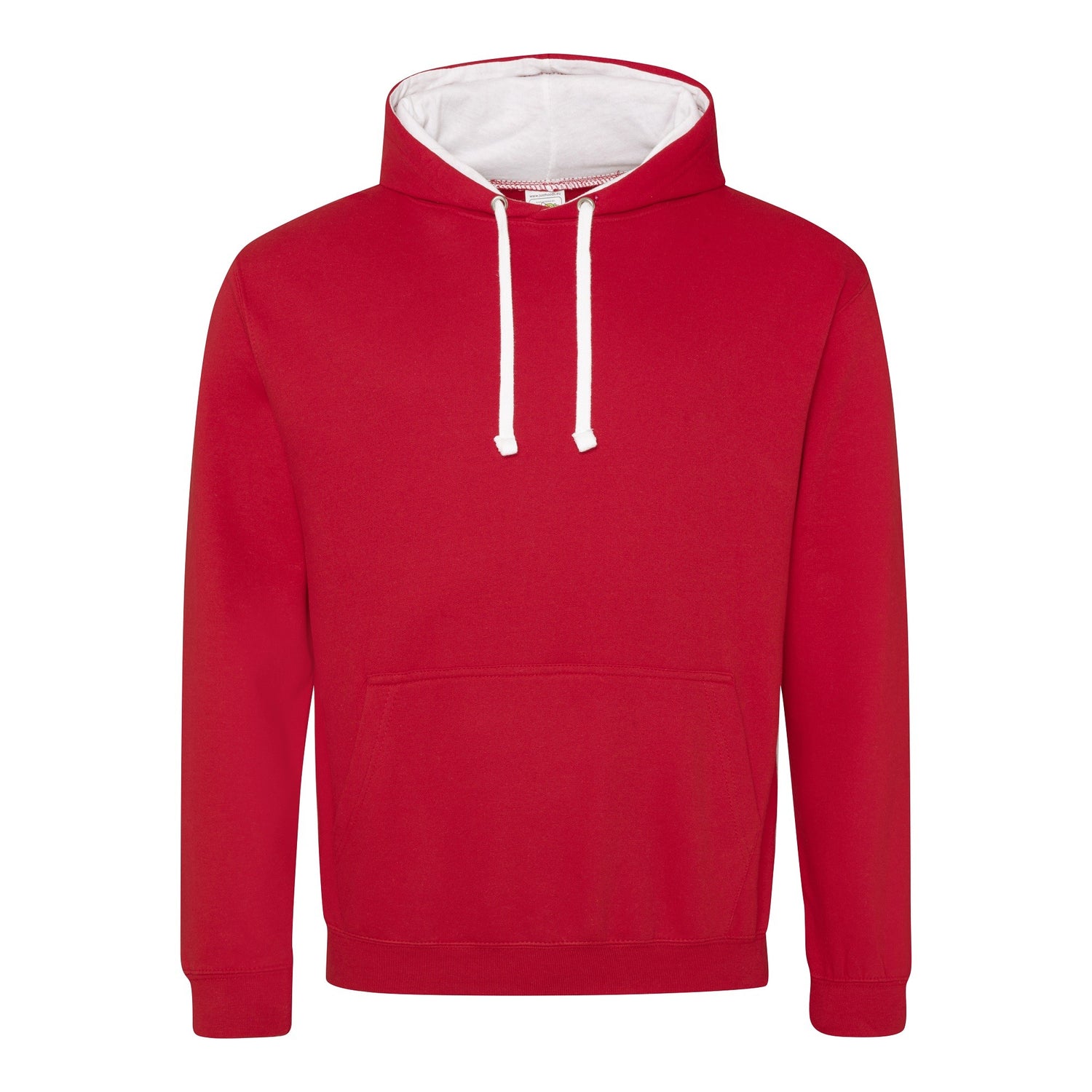 Varsity Hoodie | FIRE RED/ARCTIC WHITE