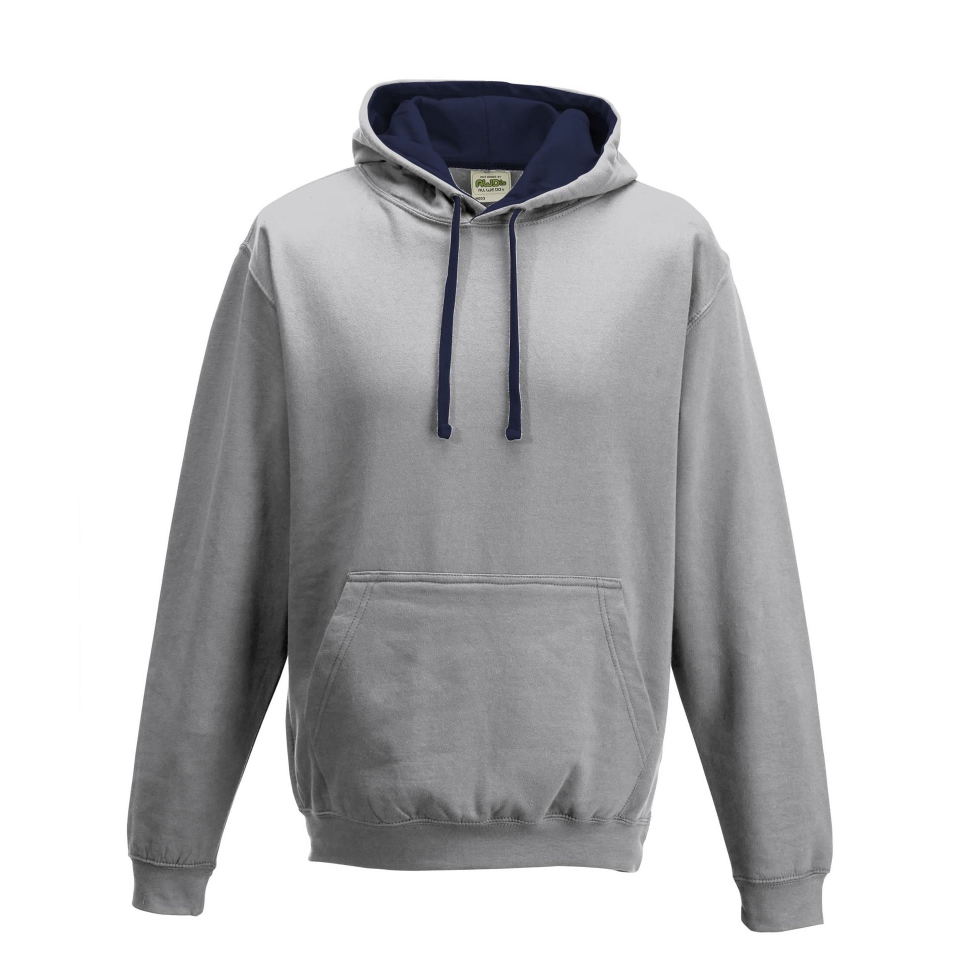 Varsity Hoodie | HEATHER GREY/FRENCH NAVY
