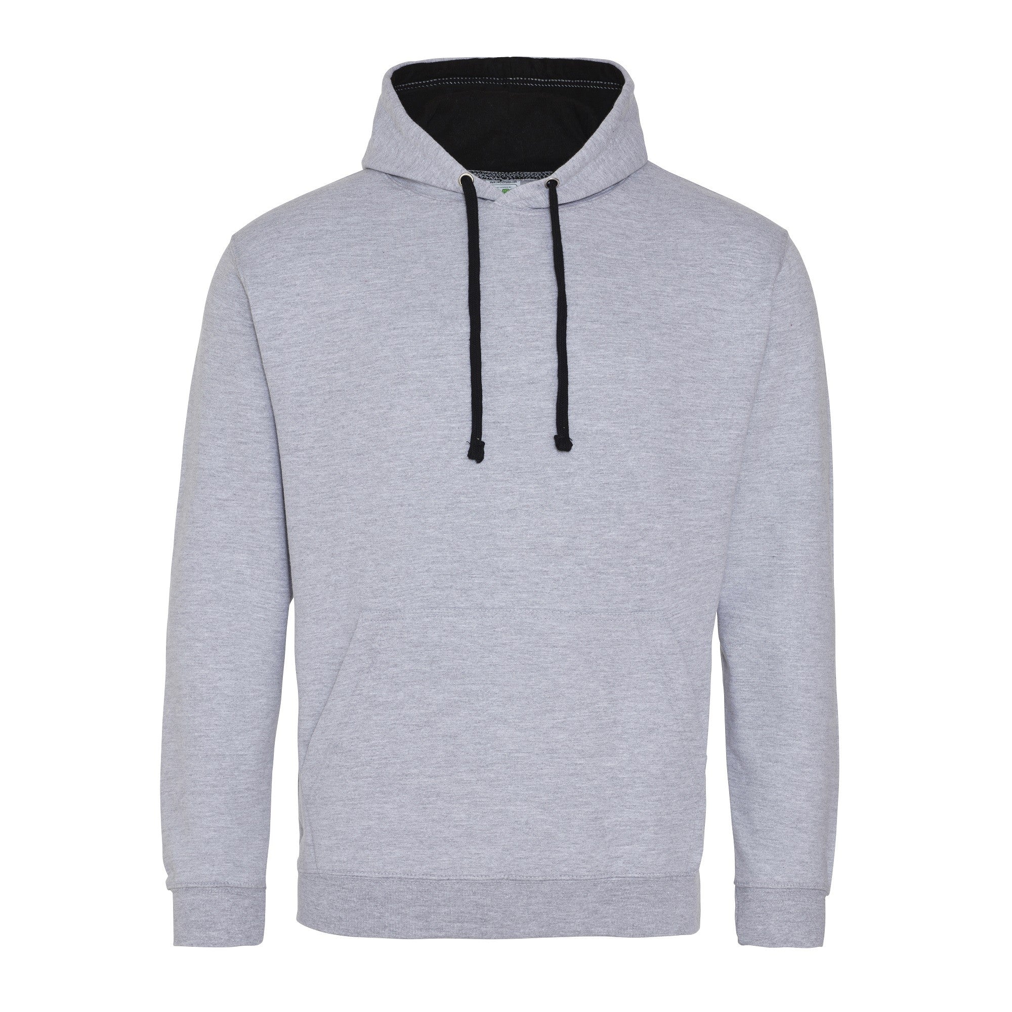 Varsity Hoodie | HEATHER GREY/JET BLACK