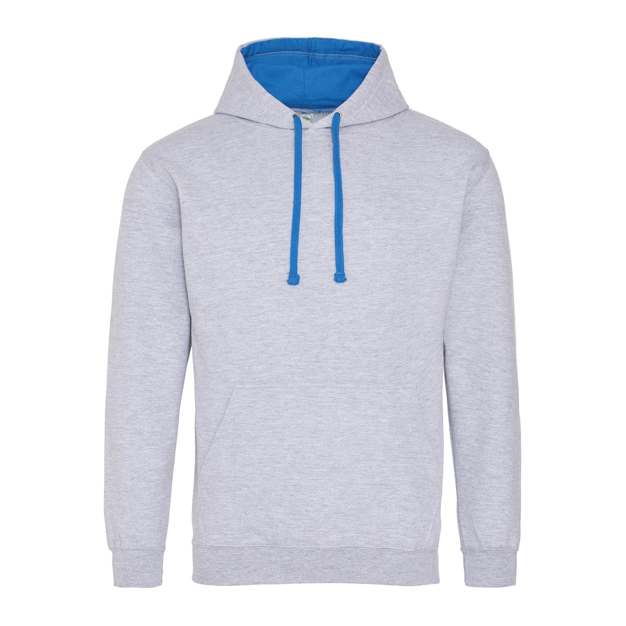Varsity Hoodie | HEATHER GREY/SAPPHIRE BLUE