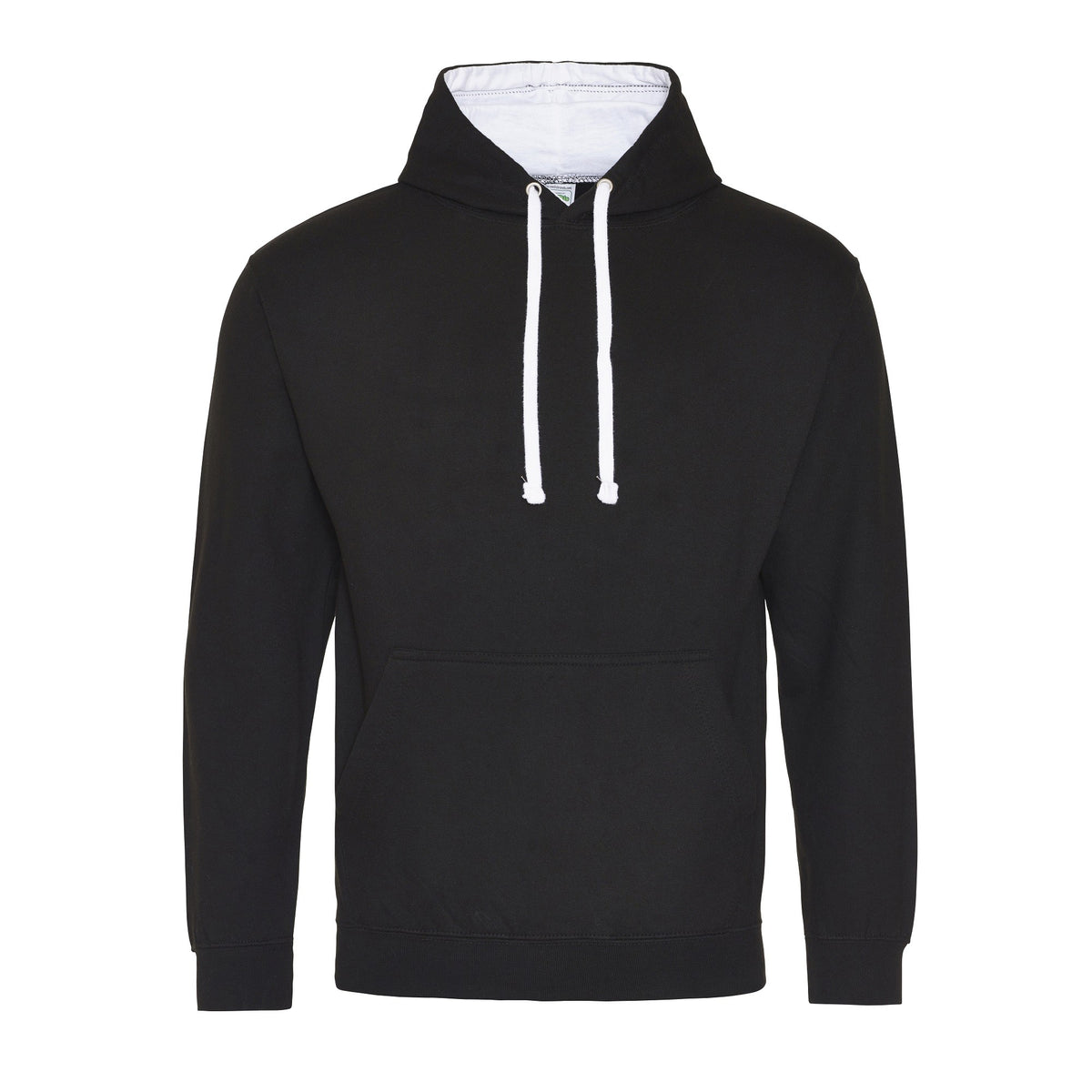 Varsity Hoodie | JET BLACK/ARCTIC WHITE