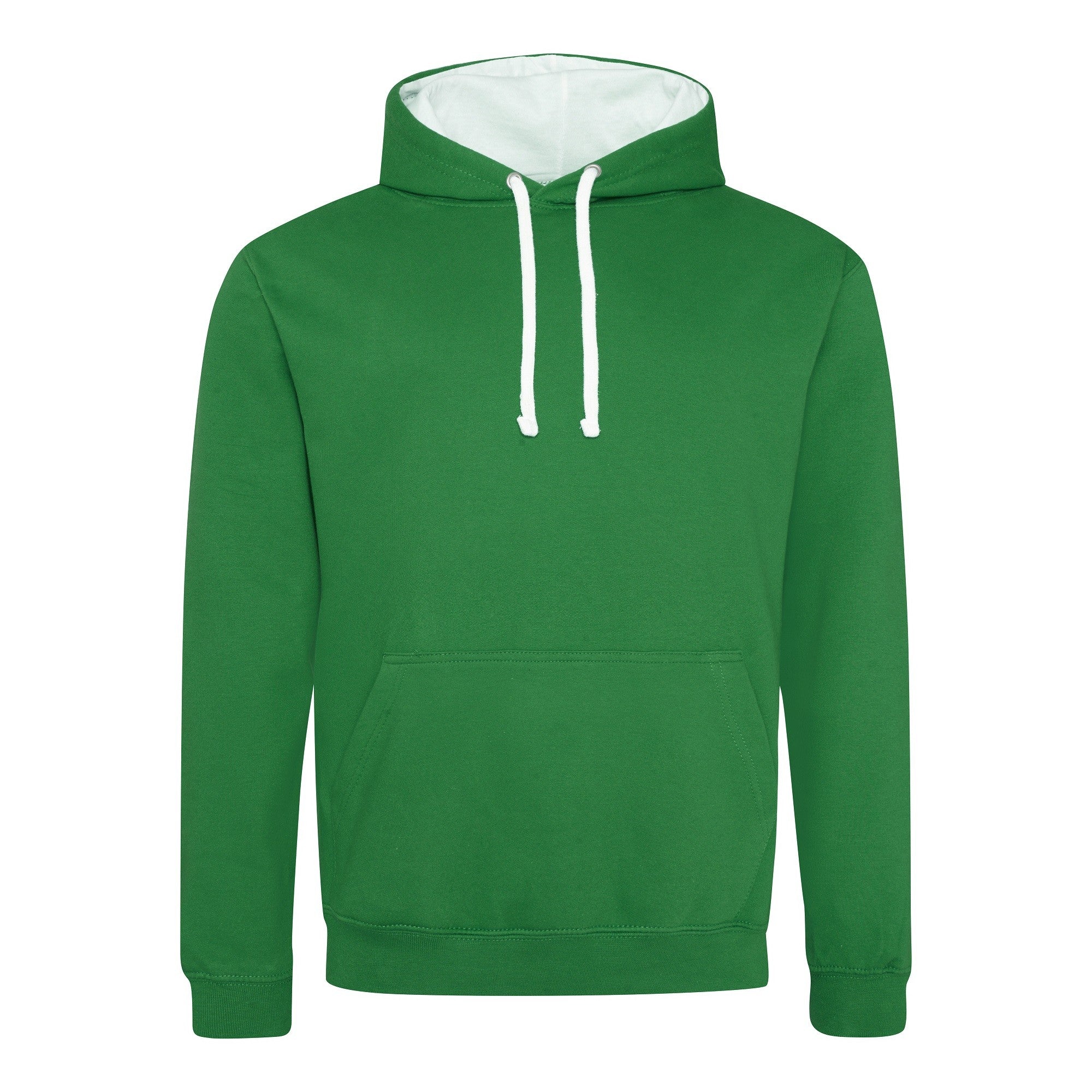 Varsity Hoodie | KELLY GREEN/ARCTIC WHITE
