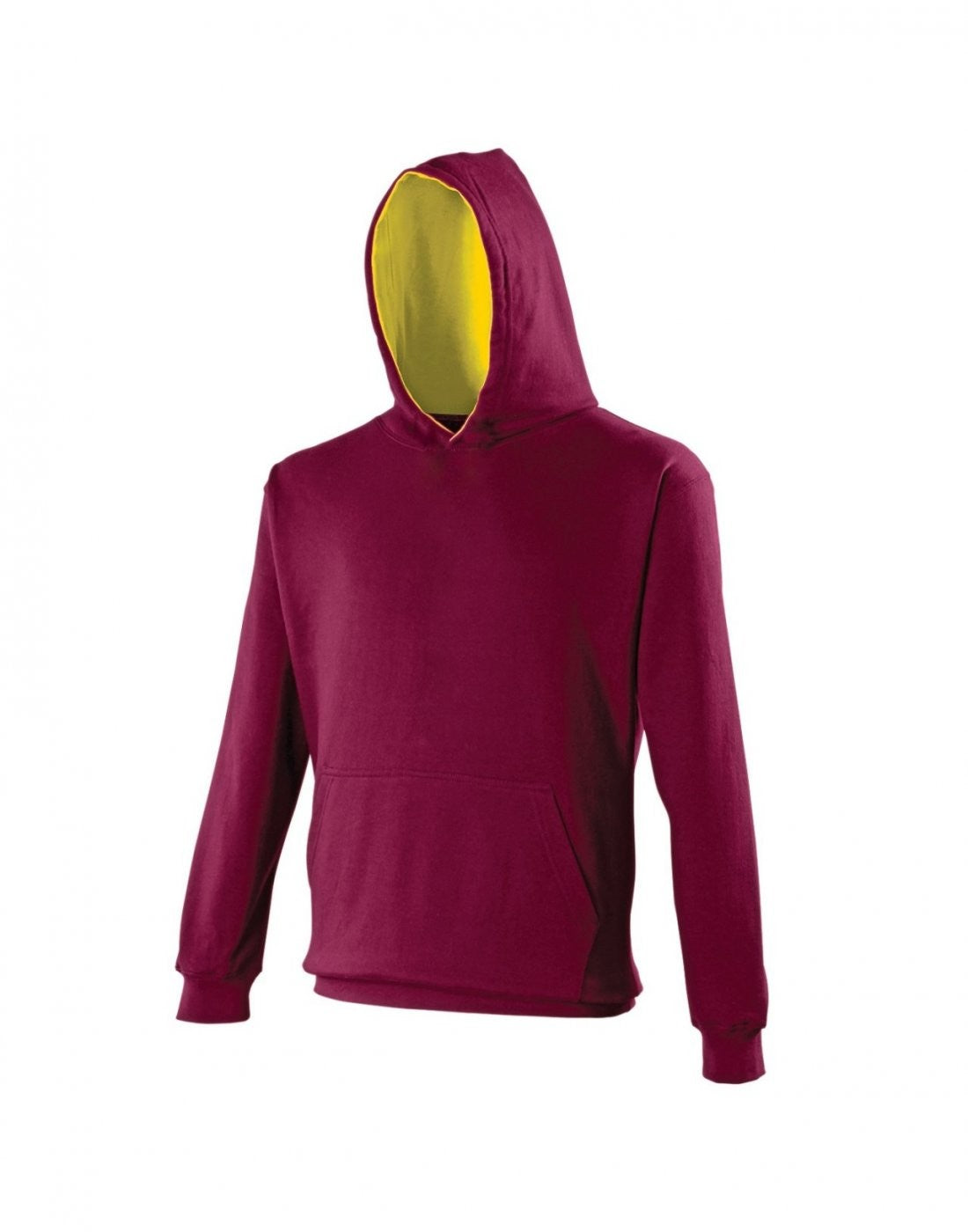 Kids Varsity Hoodie | BURGUNDY/GOLD