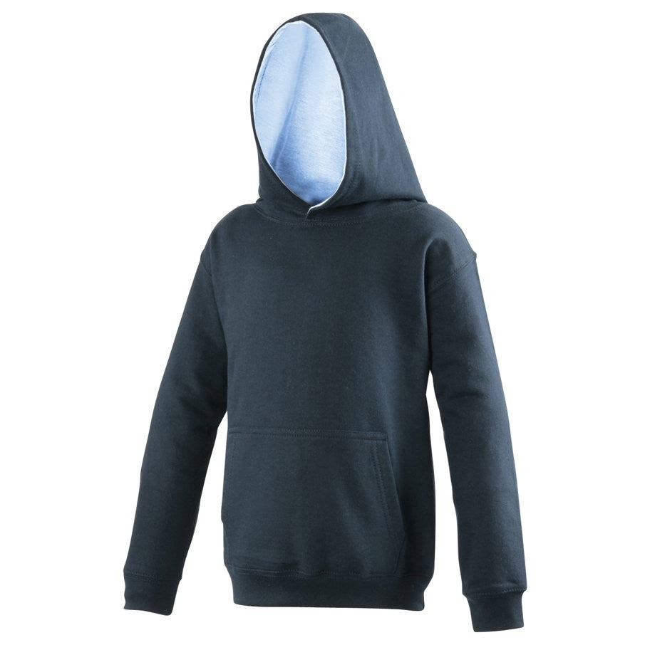 Kids Varsity Hoodie | NEW FRENCH NAVY/SKY BLUE