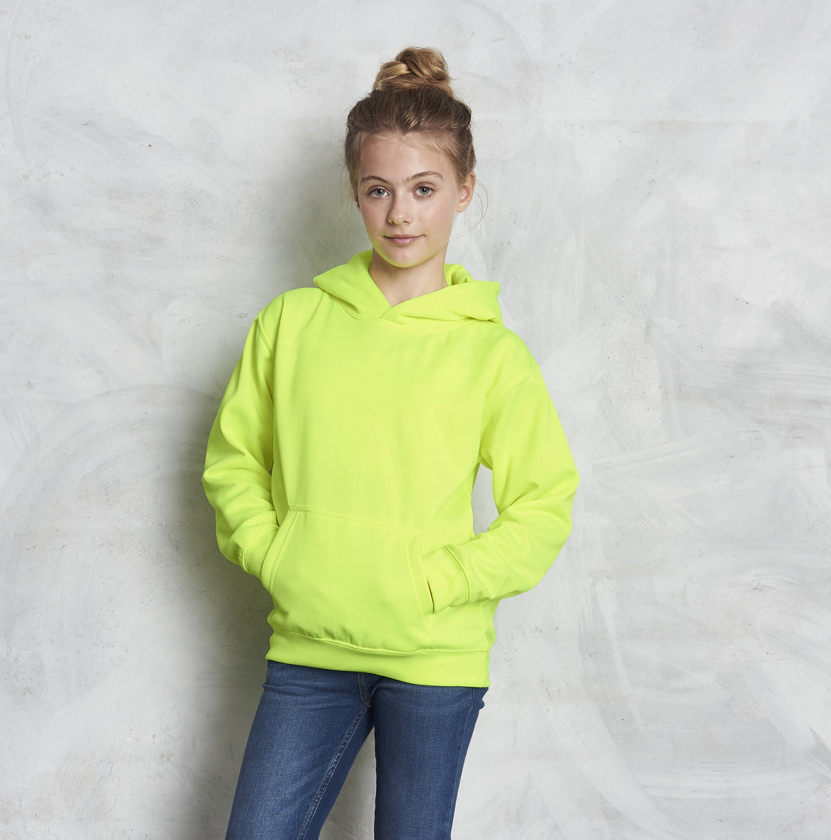 Kids Electric Hoodie | ELECTRIC GREEN