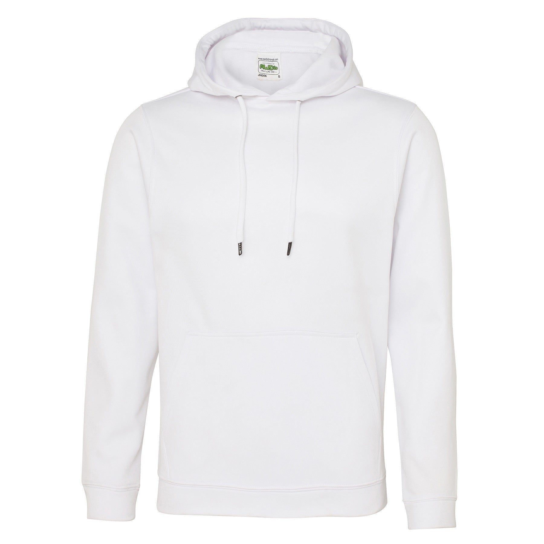 Sports Polyester Hoodie | ARCTIC WHITE