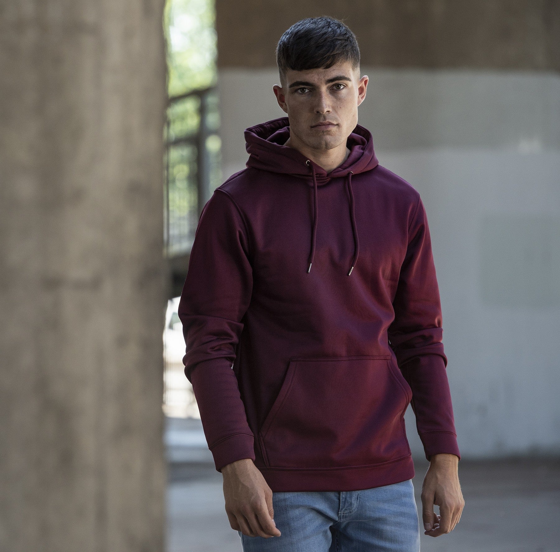 Sports Polyester Hoodie | ARCTIC WHITE