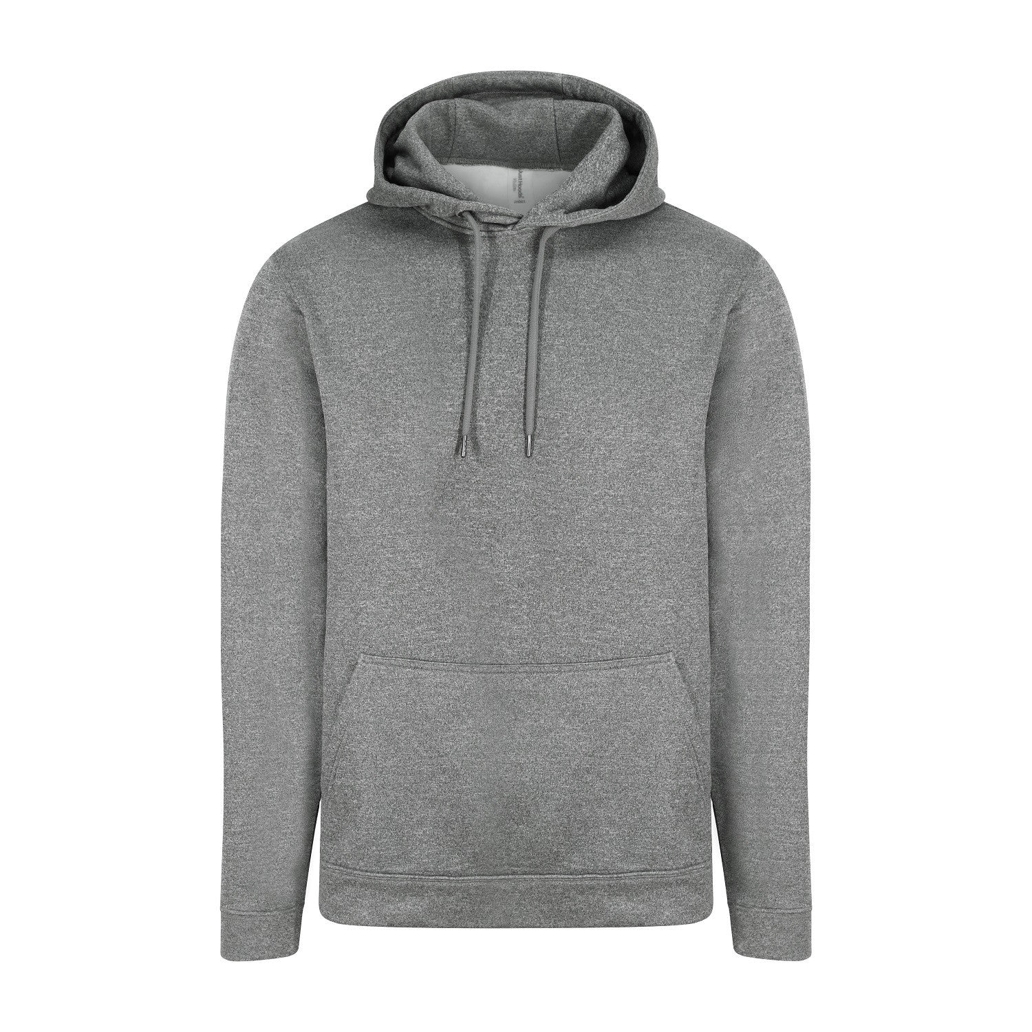 Sports Polyester Hoodie | GREY MELANGE