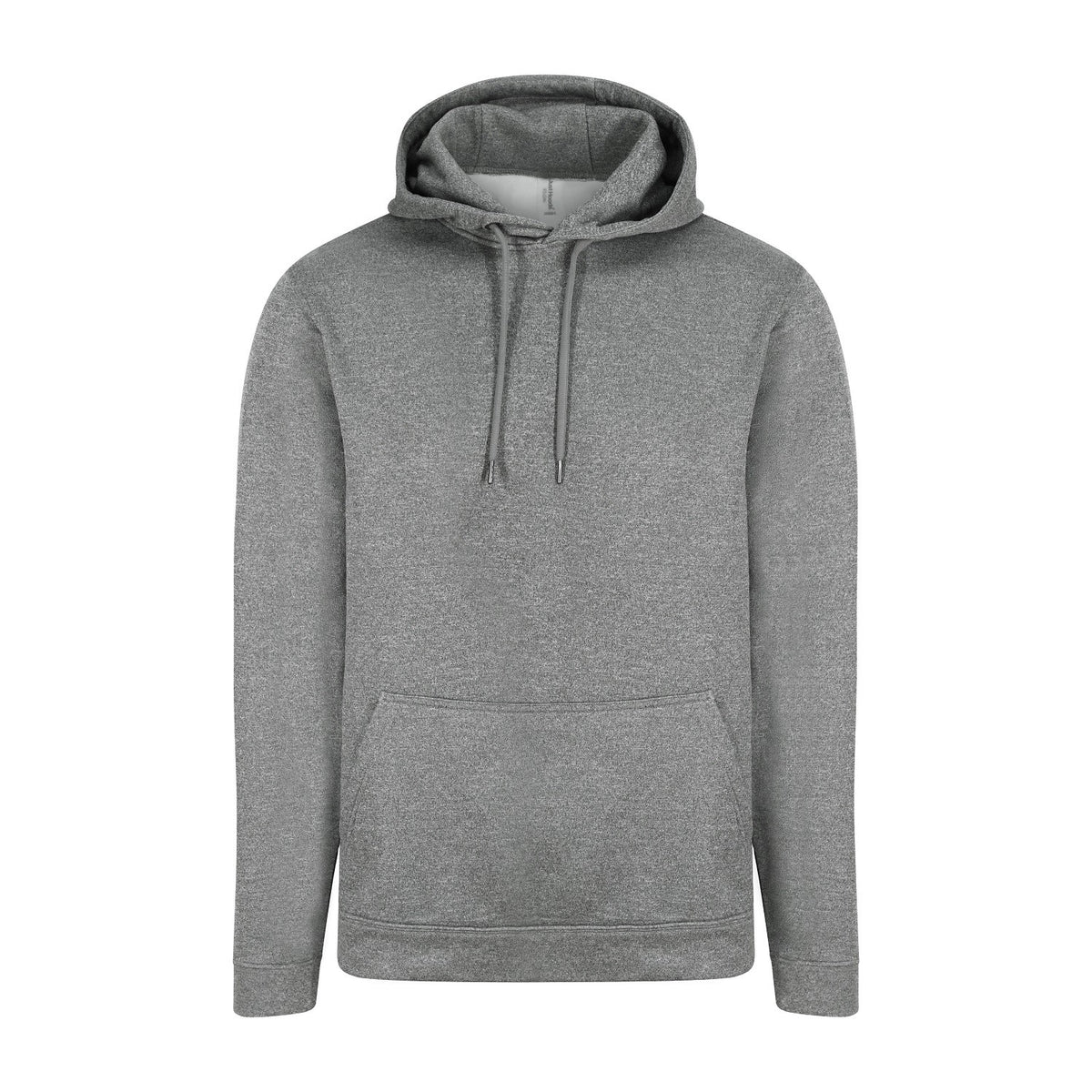 Sports Polyester Hoodie | GREY MELANGE
