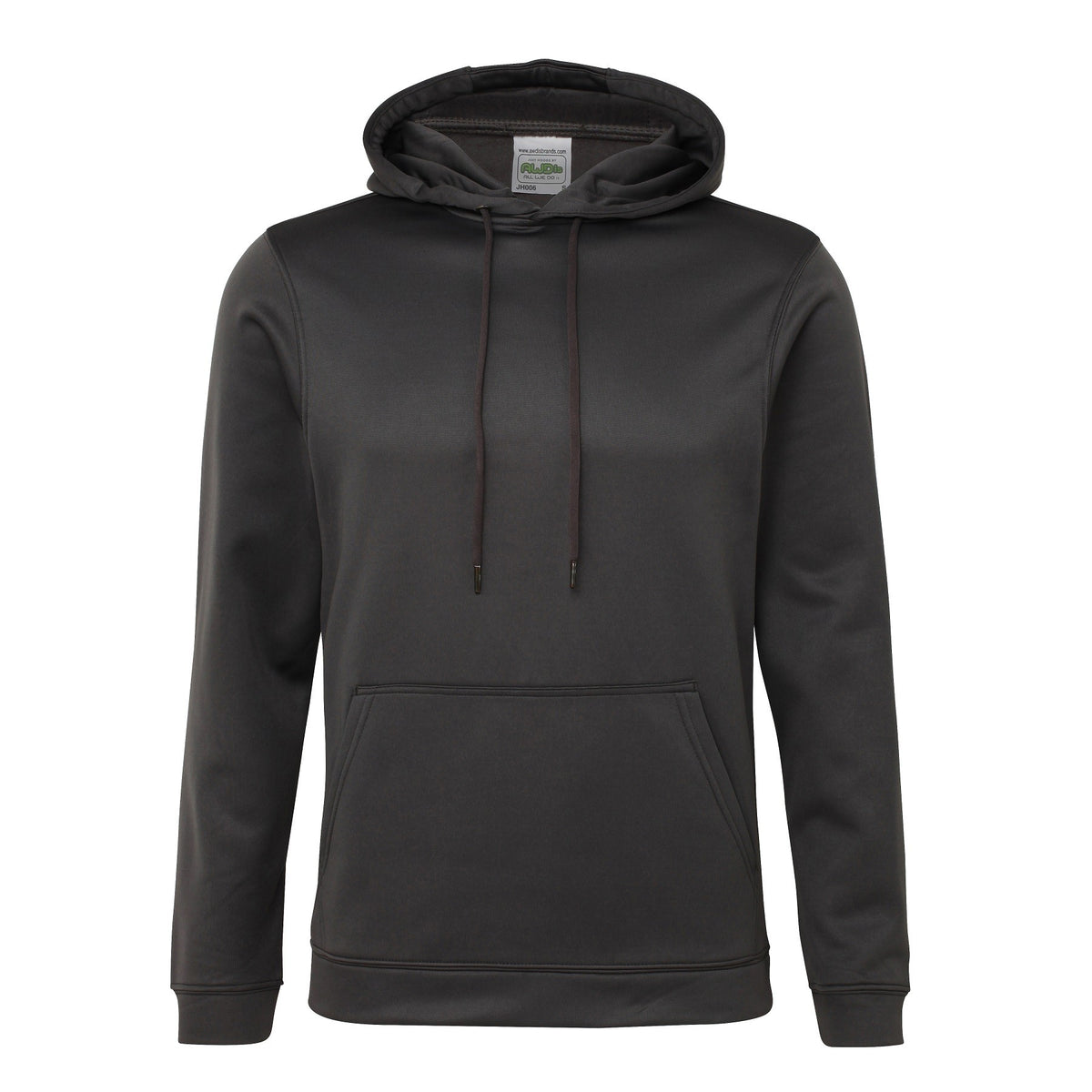 Sports Polyester Hoodie | STEEL GREY