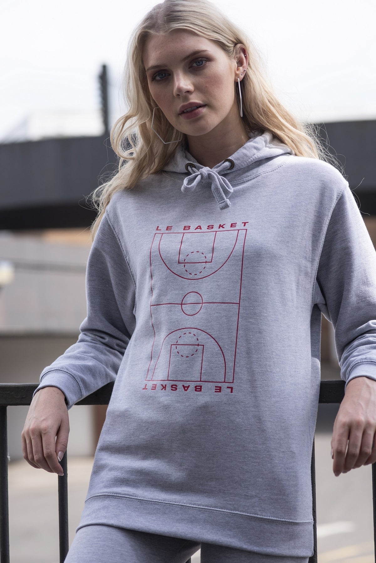 Epic Print Hoodie | JET BLACK