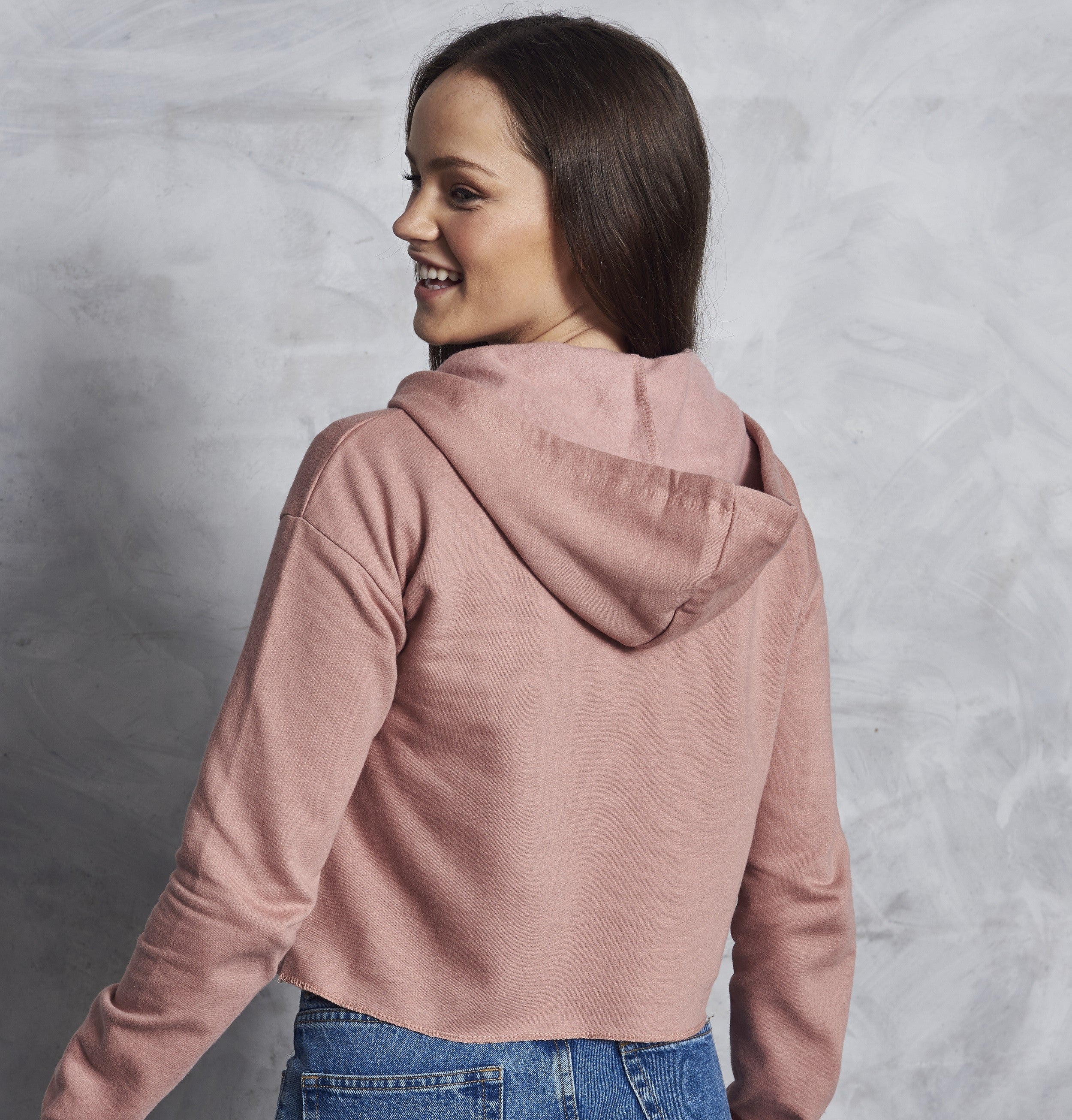 Girlie Cropped Hoodie | ARCTIC WHITE