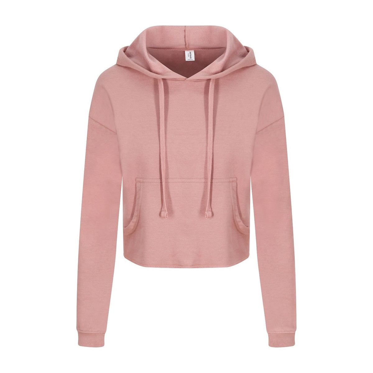 Girlie Cropped Hoodie | DUSTY PINK
