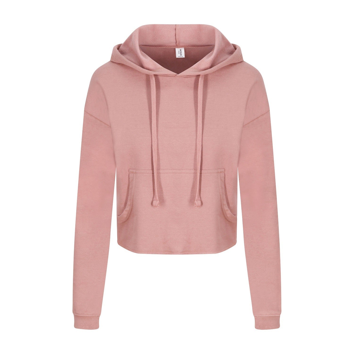 Girlie Cropped Hoodie | DUSTY PINK