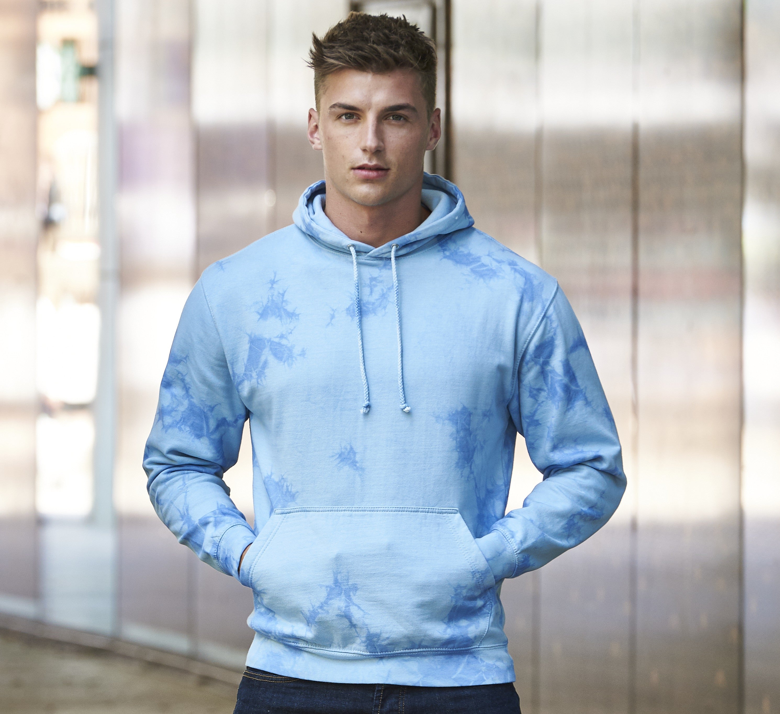Tie-Dye Hoodie | BLUE CLOUD