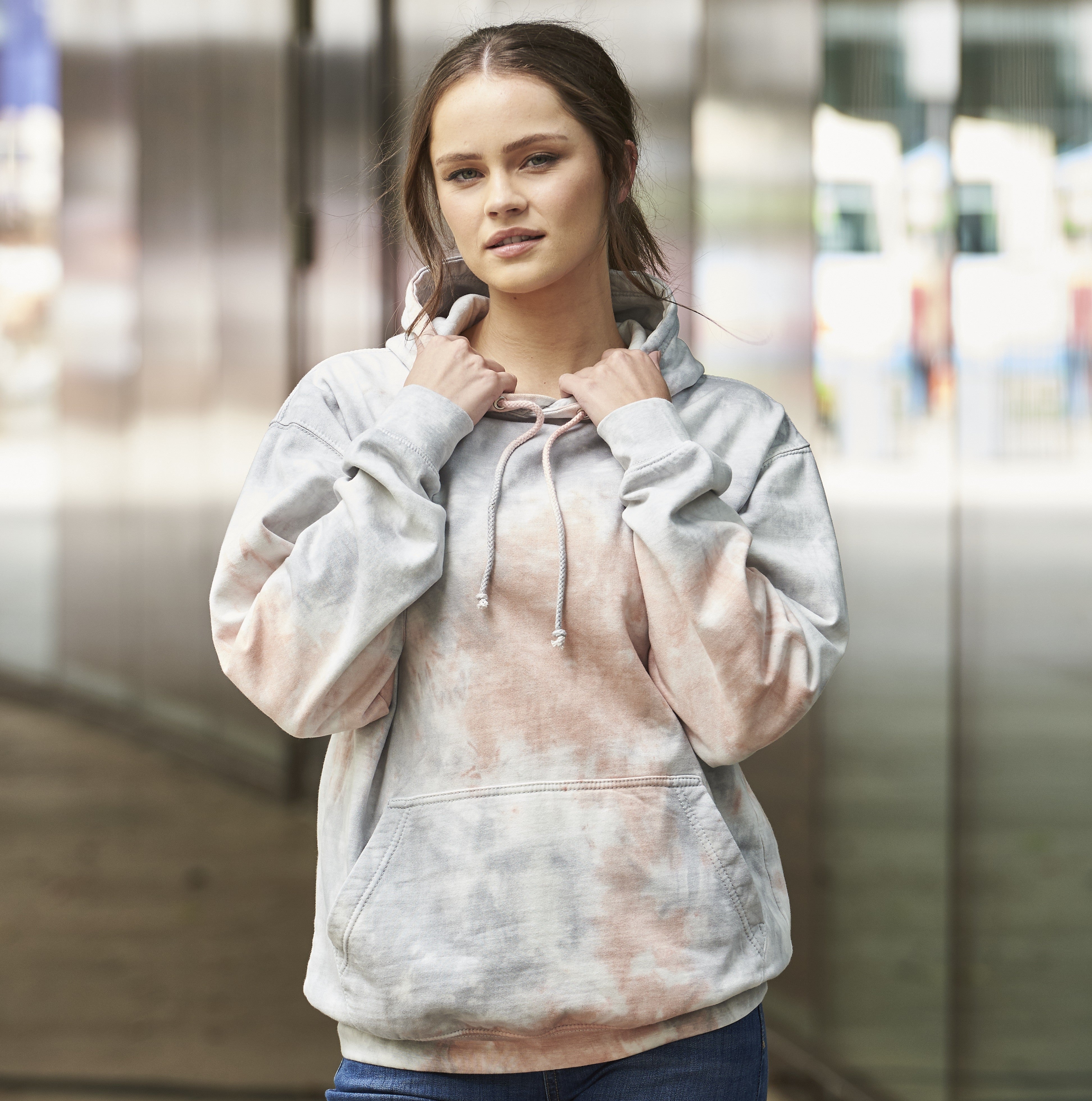 Tie-Dye Hoodie | PASTEL SUNSET DIP