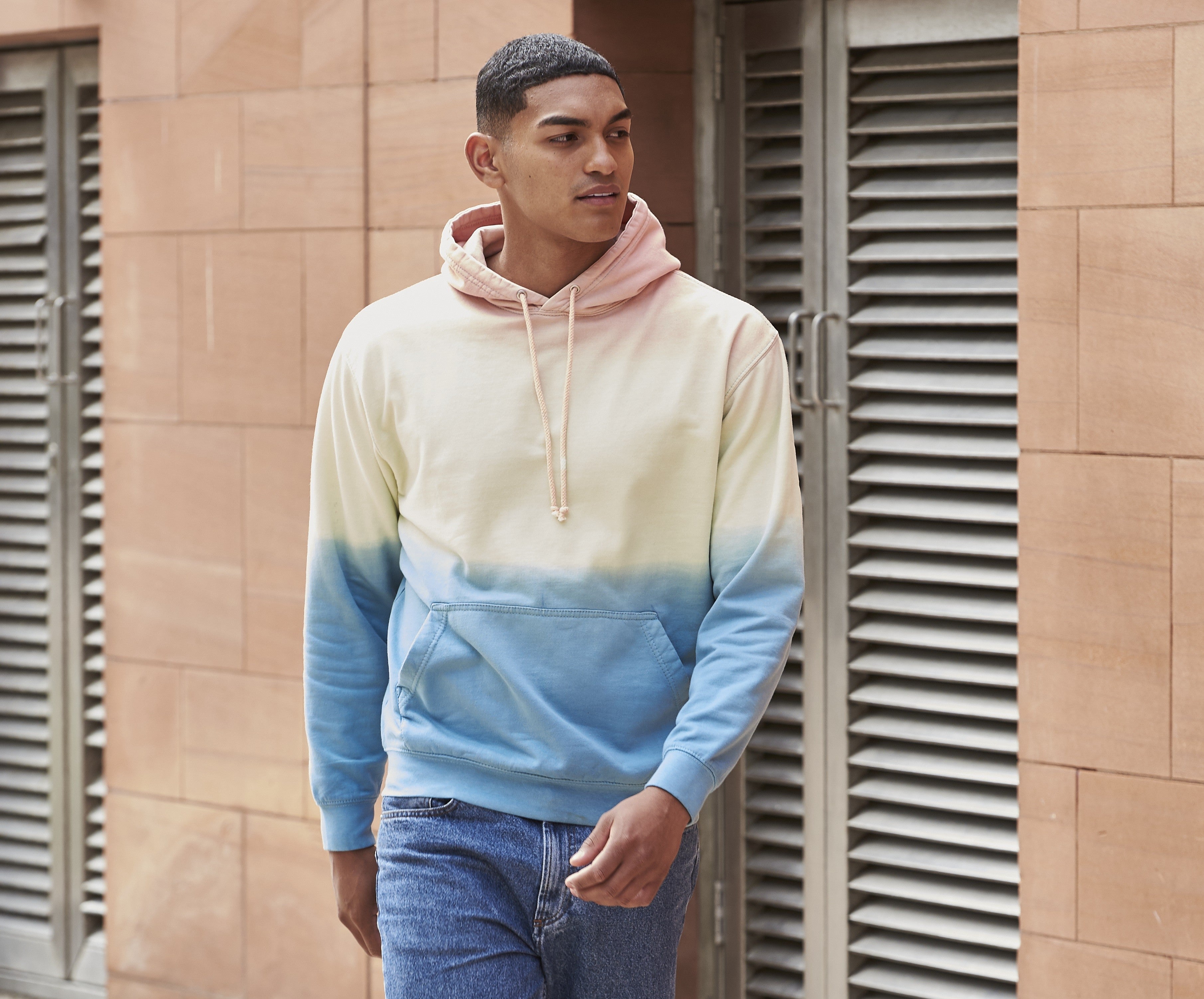 Tie-Dye Hoodie | PASTEL SUNSET DIP