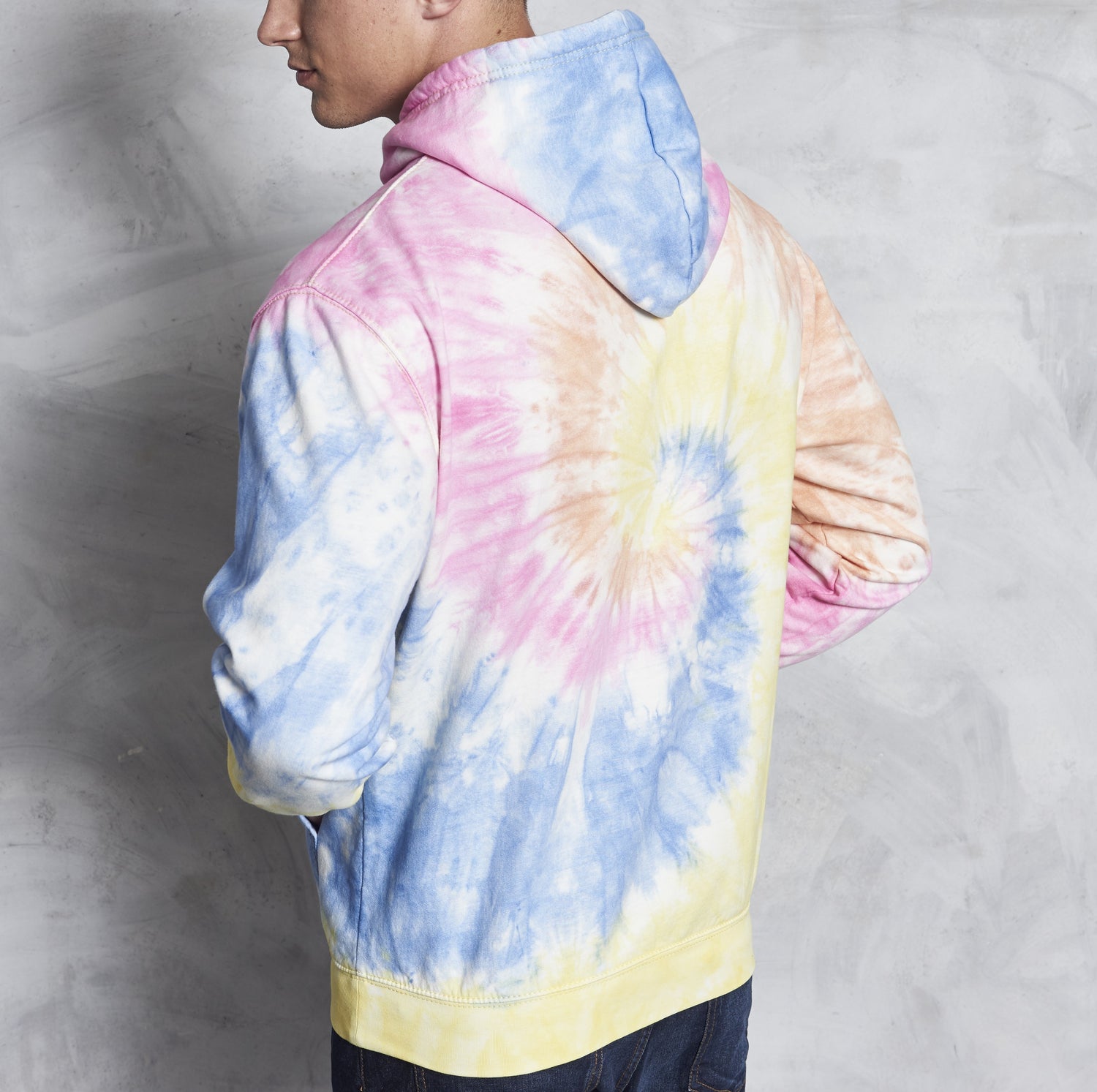 Tie-Dye Hoodie | PASTEL SUNSET DIP