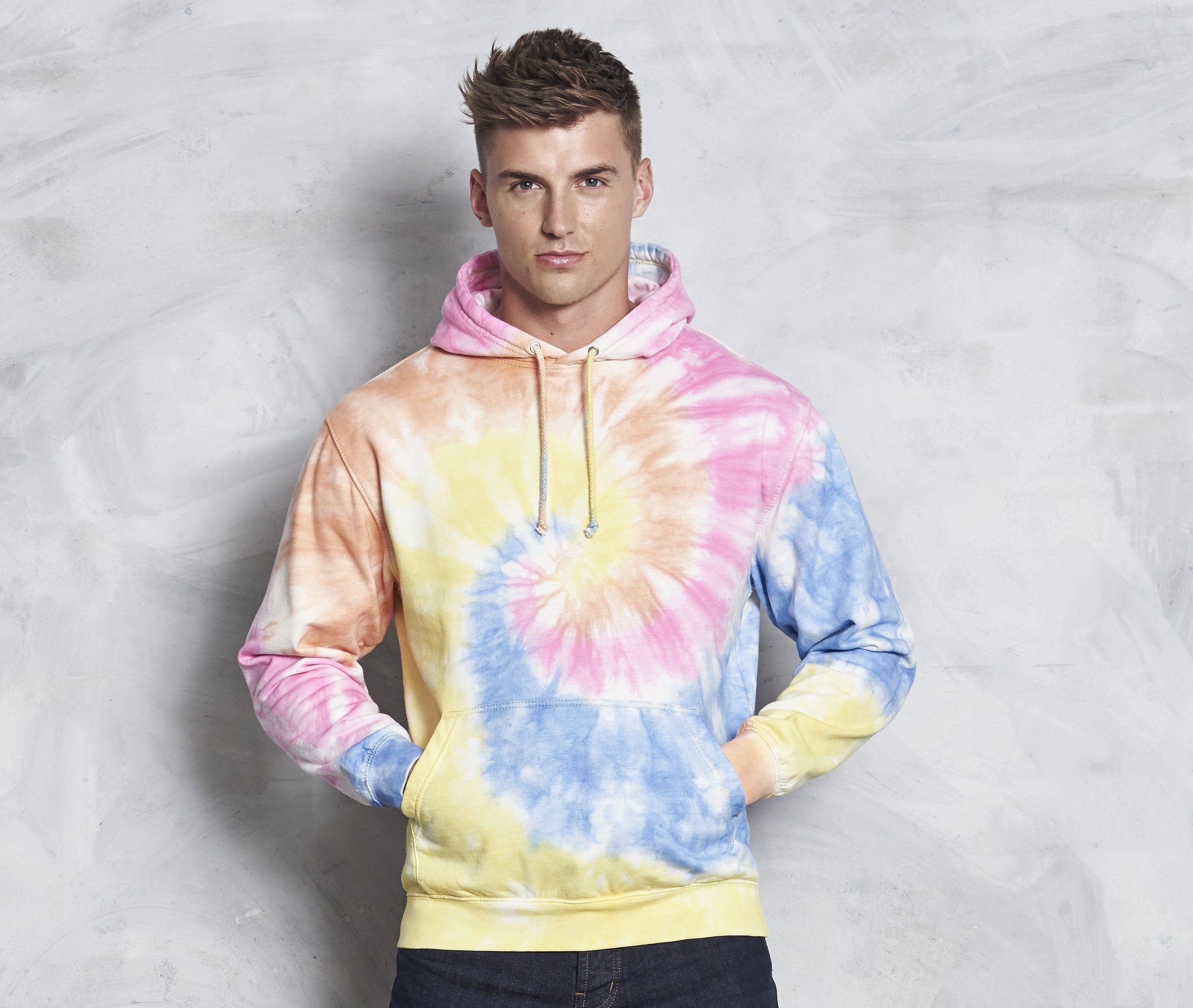 Tie-Dye Hoodie | BLUE CLOUD