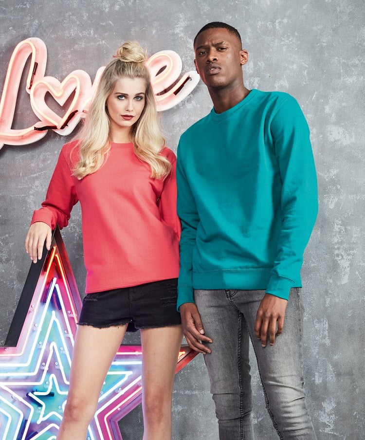 AWDis Sweatshirt | GRAPHITE HEATHER