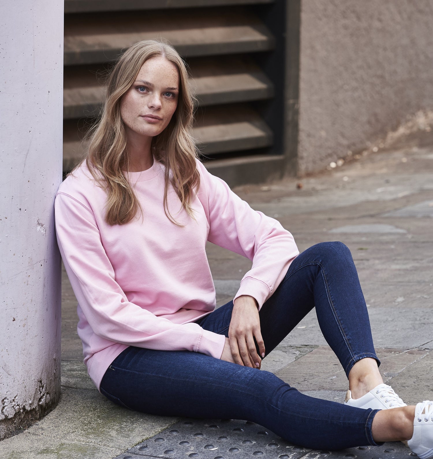 AWDis Sweatshirt | MOONDUST GREY