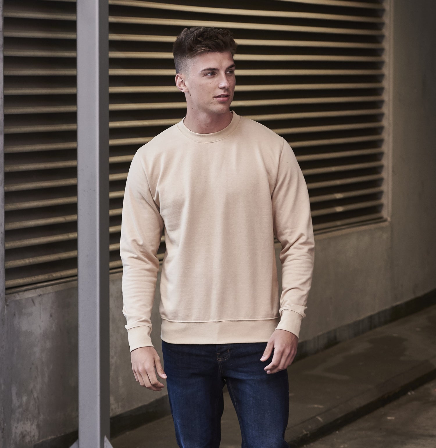 AWDis Sweatshirt | MOONDUST GREY