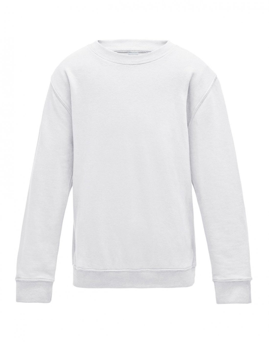 Kids AWDis Sweatshirt | ARCTIC WHITE