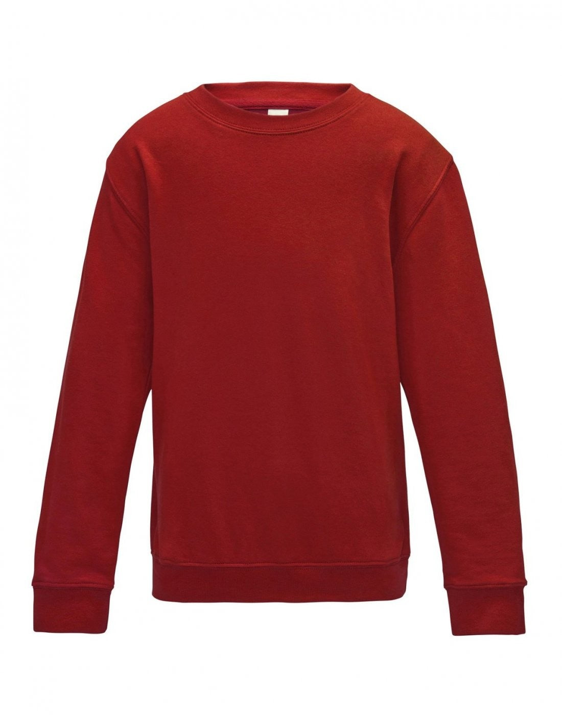 Kids AWDis Sweatshirt | FIRE RED