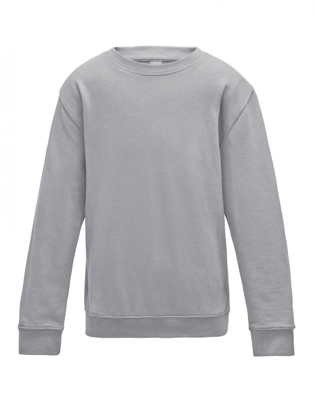 Kids AWDis Sweatshirt | HEATHER GREY